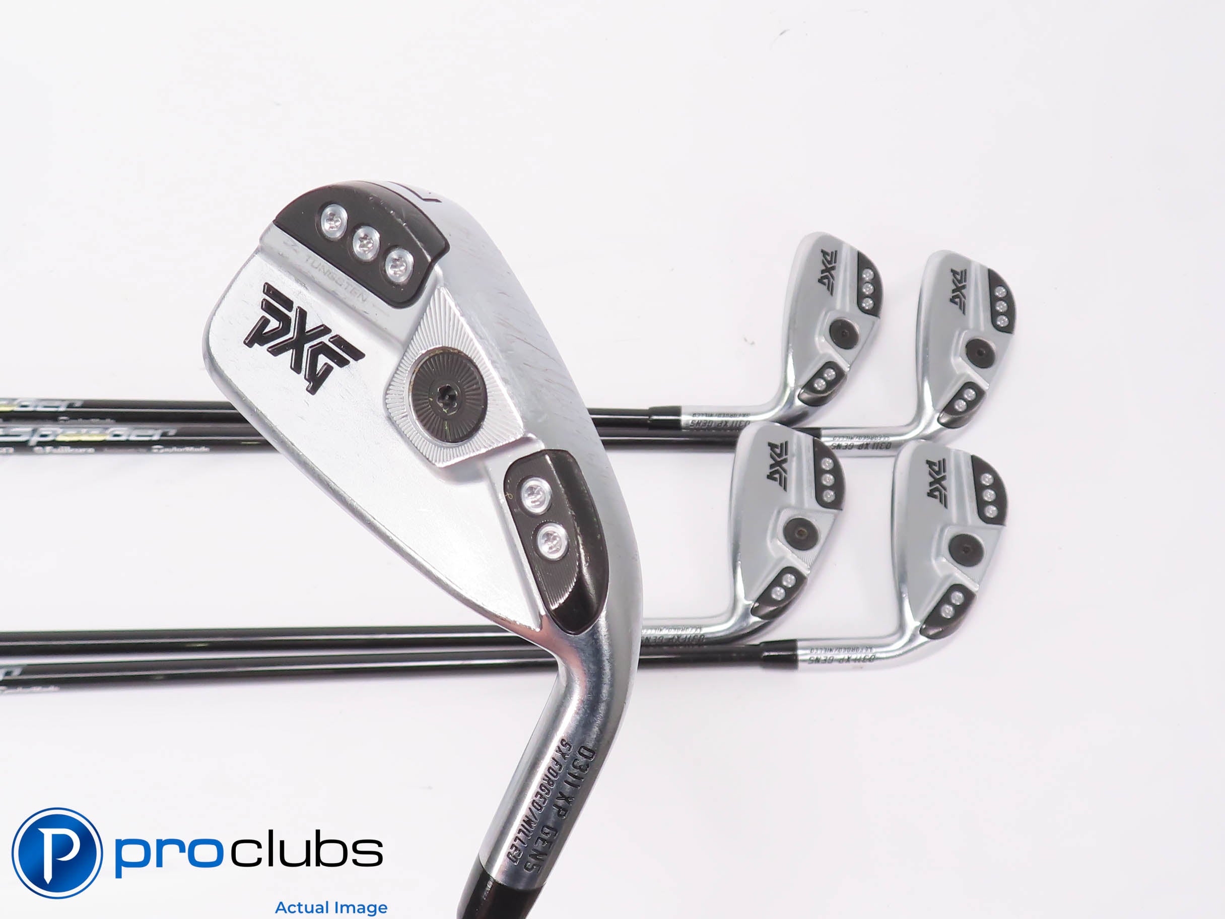 PXG 0311XP Gen5 7-PW,GW IRON SET Speeder EVO Regular+ Flex Graphite +1/2" 451242