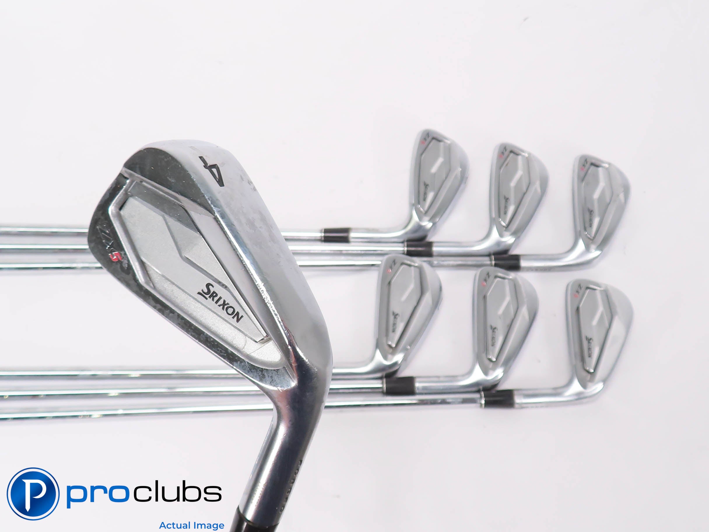 Nice Srixon ZX5 4-PW IRON SET - Modus 105 Regular Flex Steel +1/4" 451193