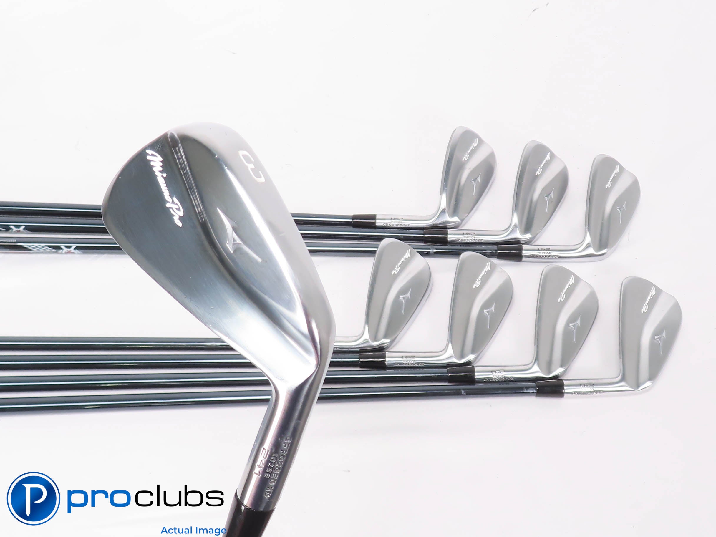 Nice Mizuno '24 PRO 241 3-PW IRON SET - Recoil 90 Stiff Flex Graph +1/2" 451199