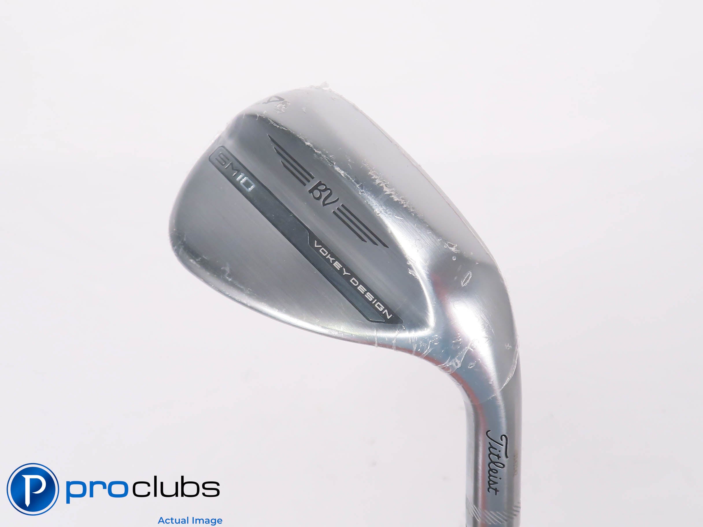 NEW Titleist Vokey SM10 Chrome 54*(8*) WEDGE M-Grind - Vokey Wedge Flex 451326