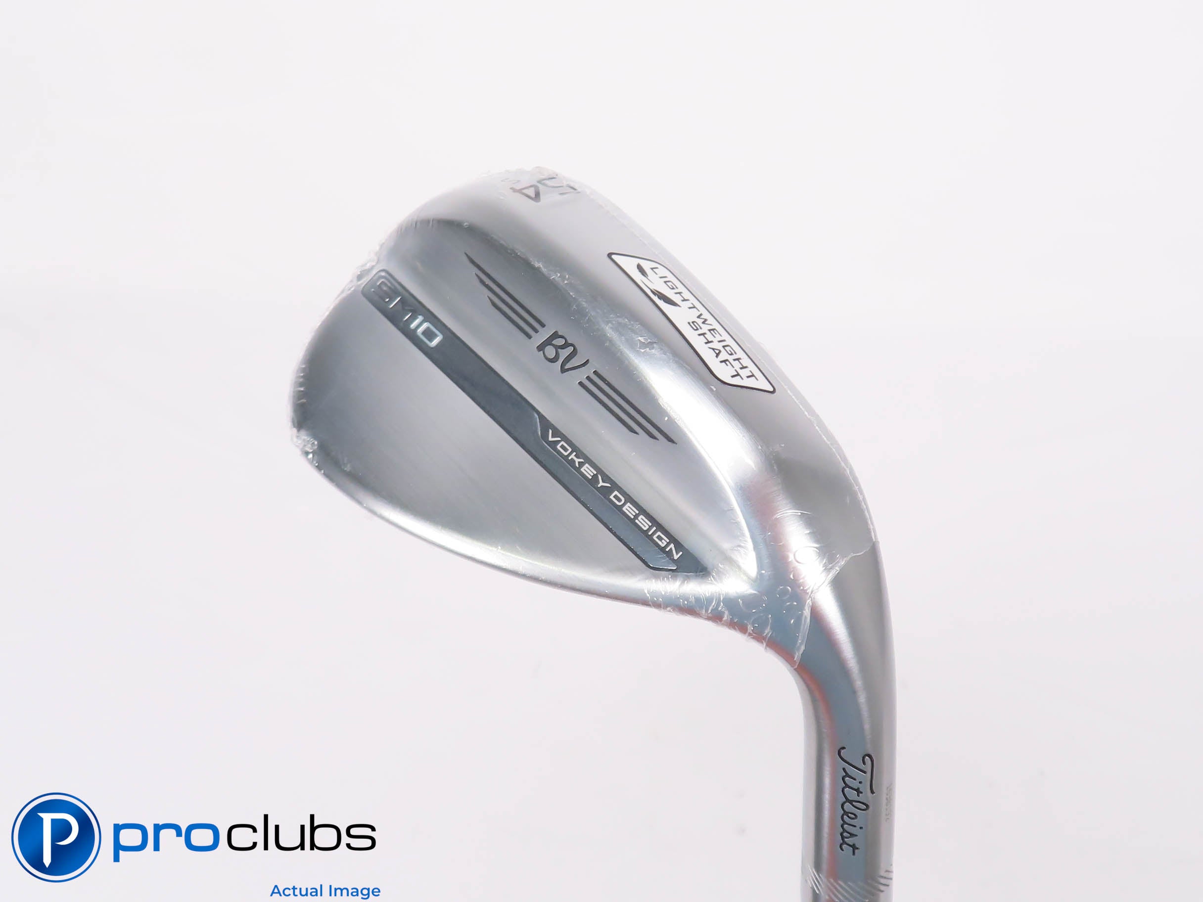 NEW Titleist Vokey SM10 Chrome 54*(10*) WEDGE S-Grind - DG 105 Wedge Flex 451324