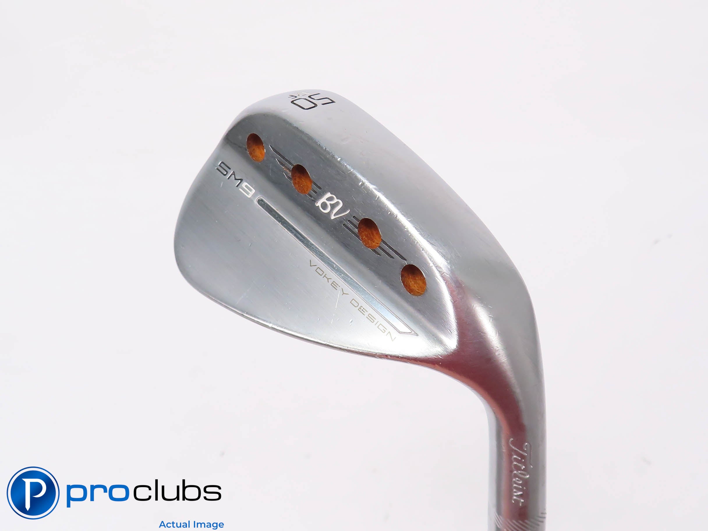 Nice Titleist Vokey SM9 50*(12*) WEDGE F-Grind - AMT White X100 X-Flex 451592