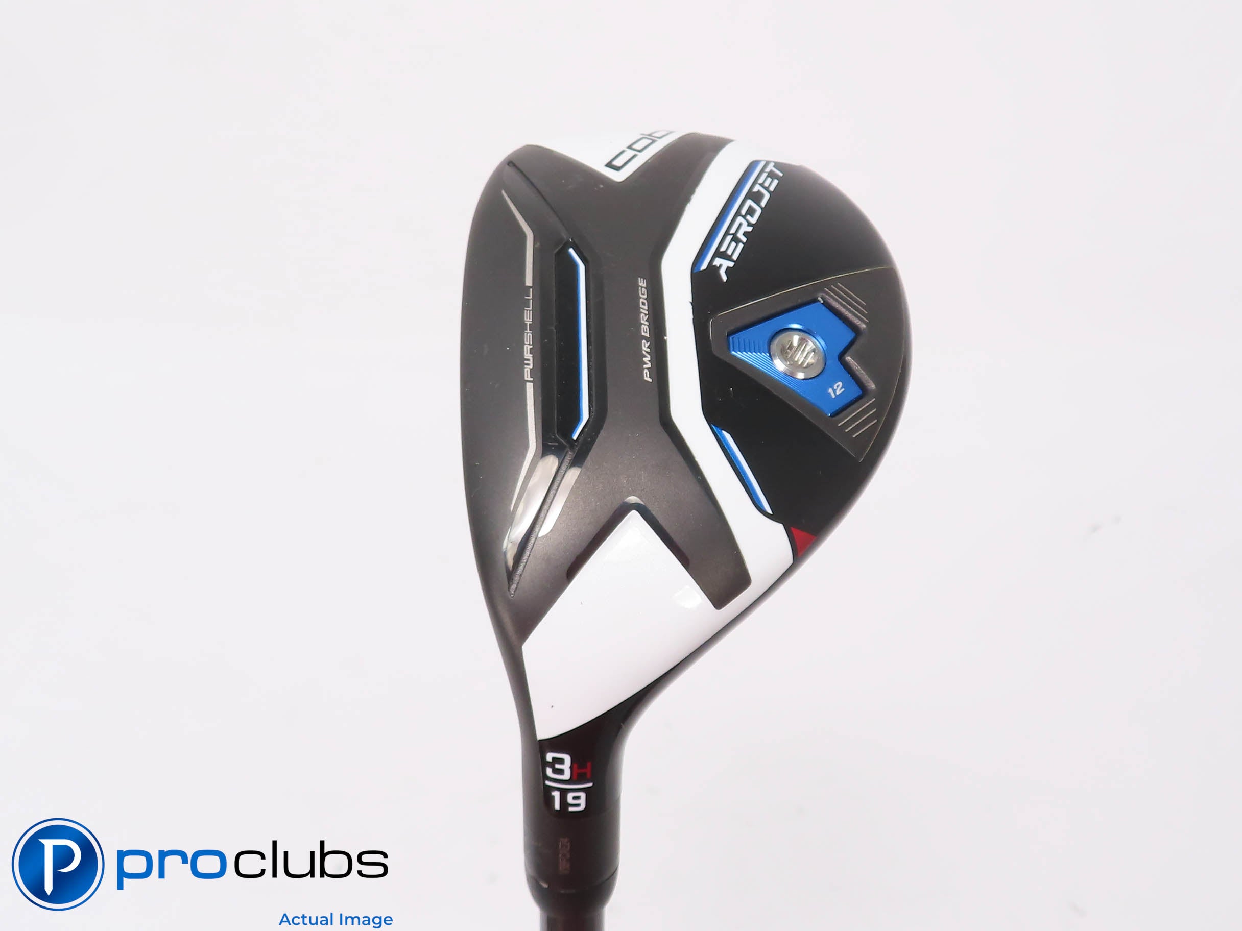 Left Handed Cobra AEROJET 19* 3 HYBRID - Riptide 80g 5.5 Regular Flex 451172