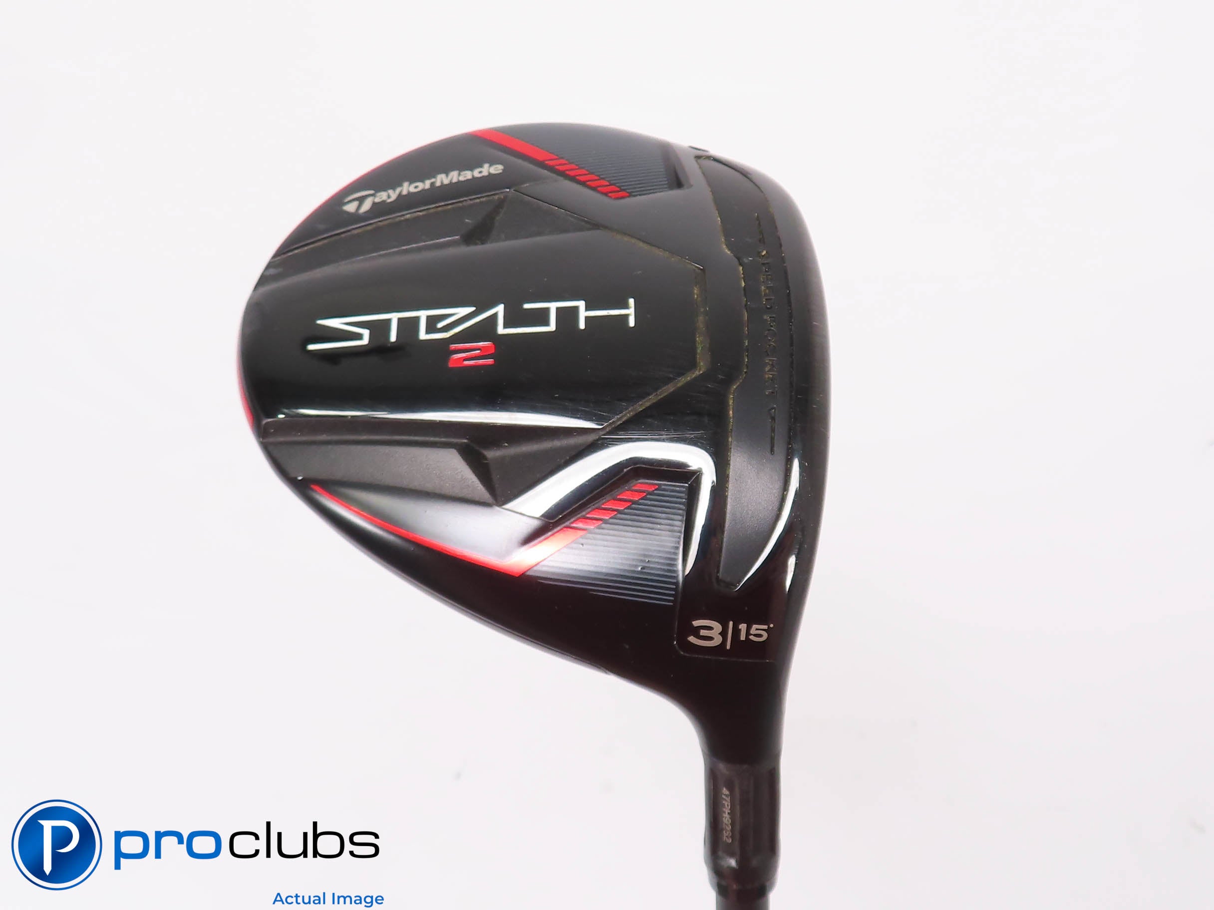 Nice TaylorMade STEALTH 2 15* 3 WOOD - HZRDUS Gen5 60g 6.0 Stiff Flex 451209