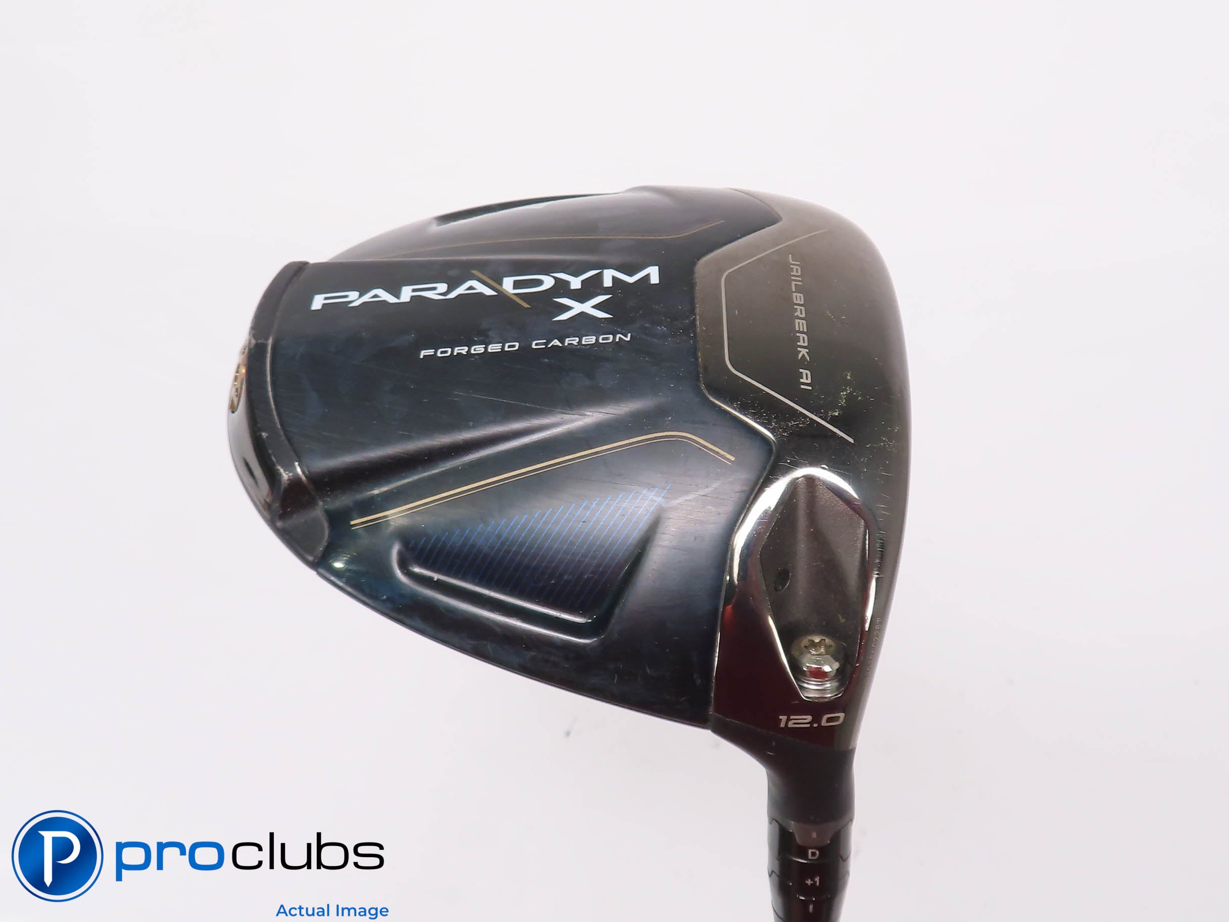 Ladies Callaway PARADYM X 12* DRIVER - Aldila Ascent Blue 40 Ladies Flex 451434