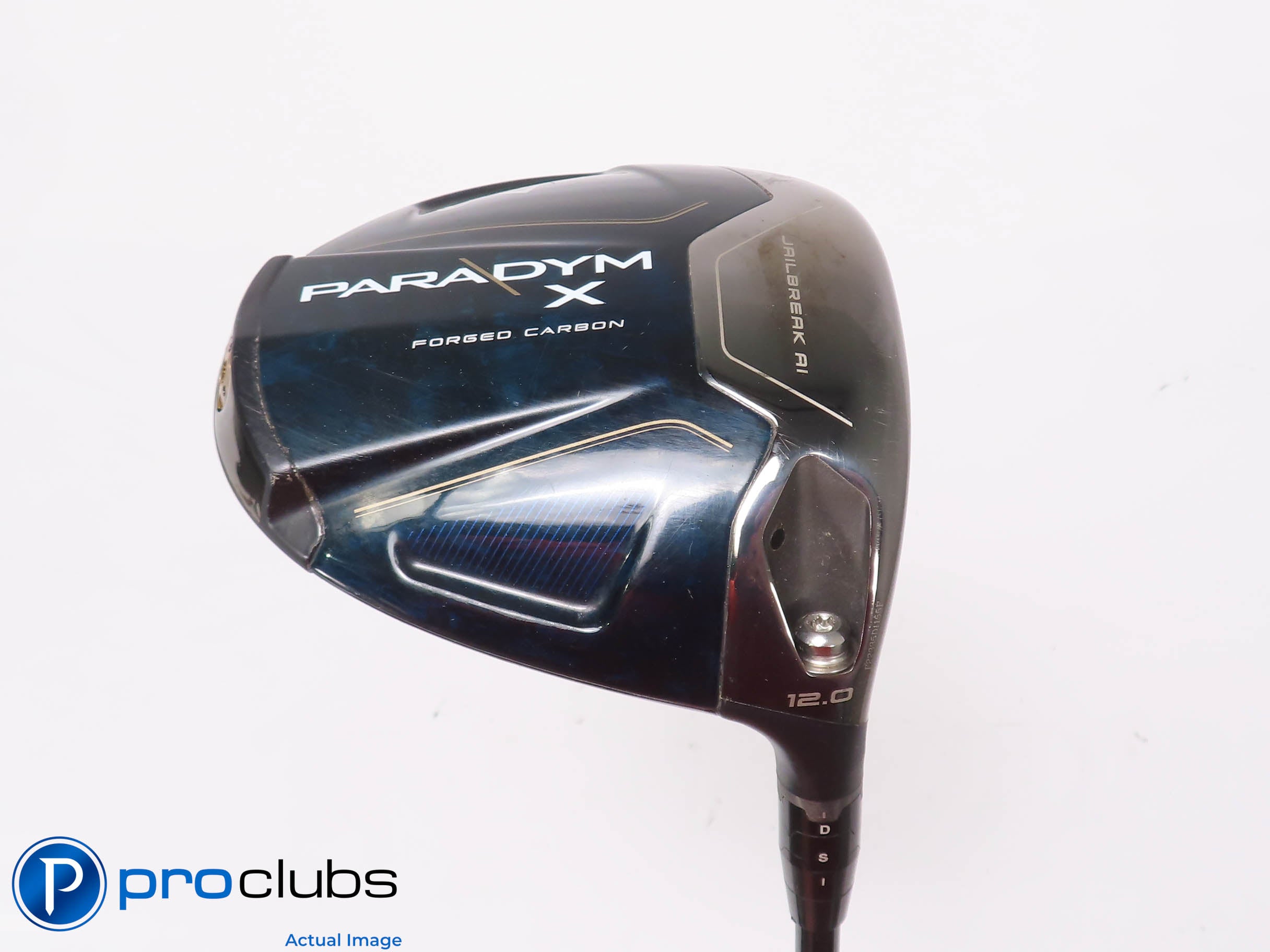 Ladies Callaway PARADYM X 12* DRIVER - Grafalloy Prolaunch 50 Ladies Flex 451419