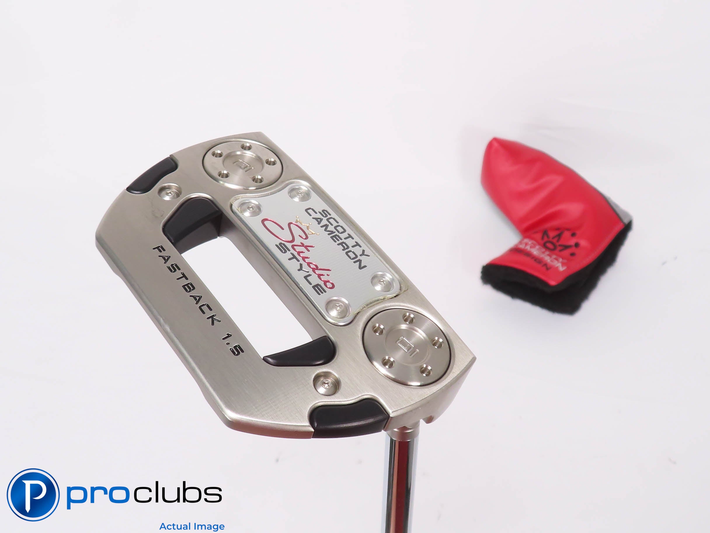 Mint Scotty Cameron '25 STUDIO STYLE FASTBACK 1.5 35" PUTTER w/Cover 451594