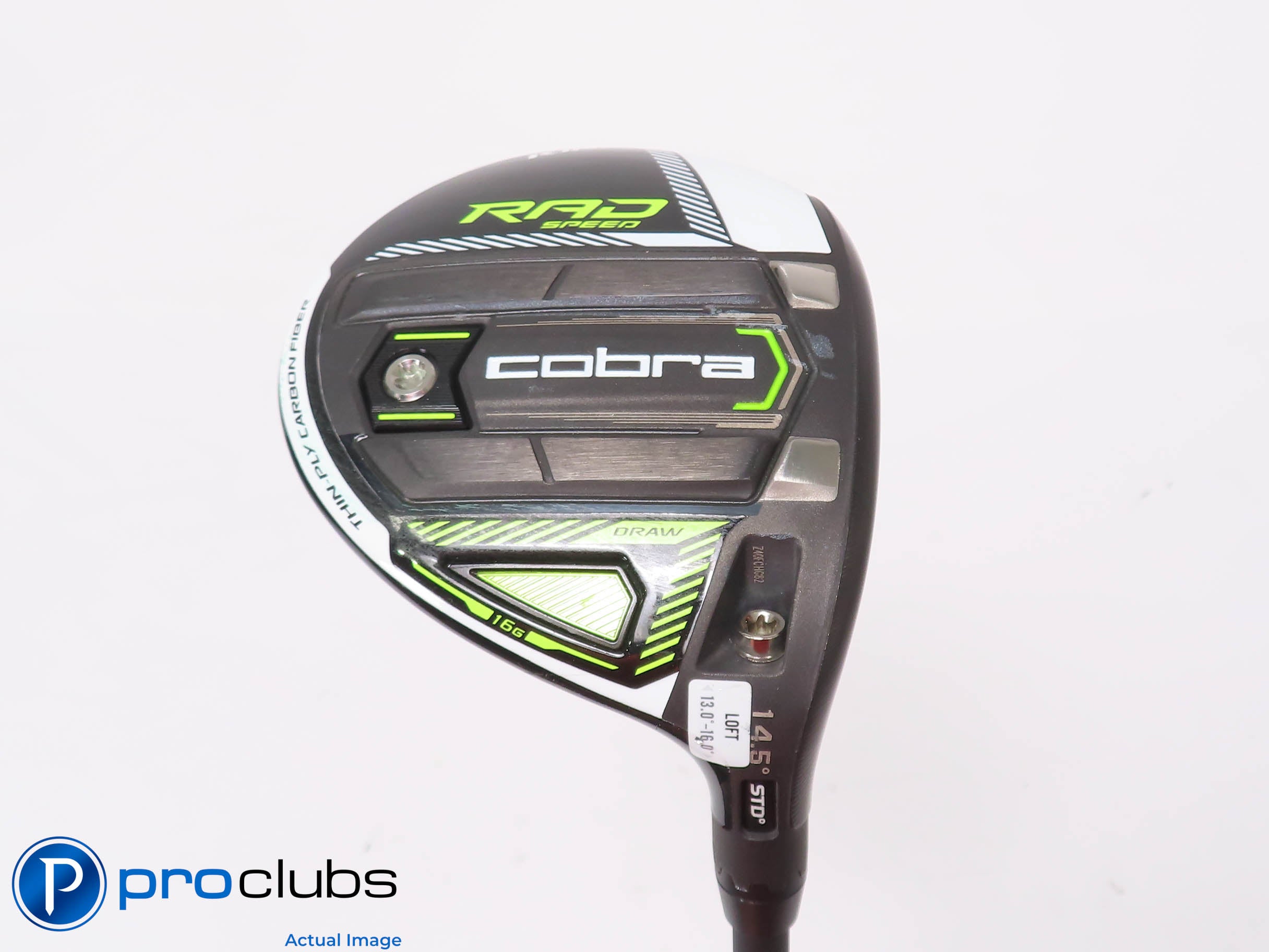 Nice Cobra RAD Speed 14.5* 3 WOOD - HZRDUS CB Red 50g 5.0 Regular Flex 451145