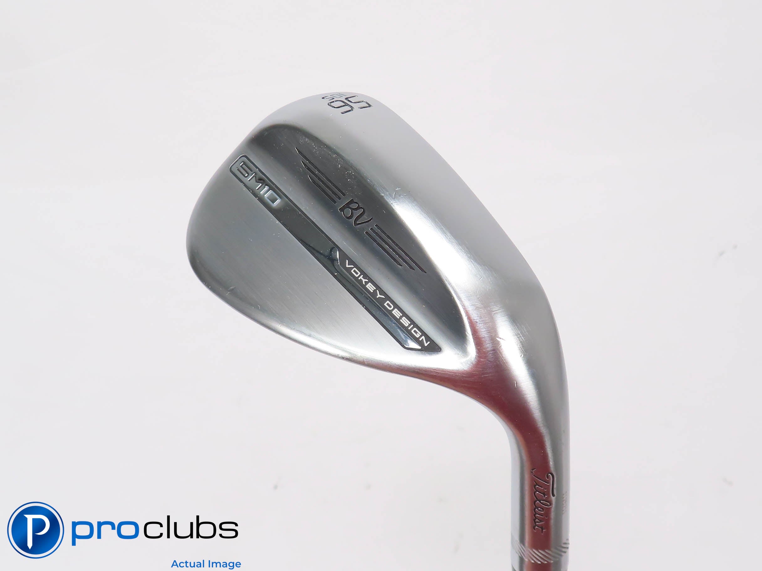 Titleist Vokey SM10 Chrome 56*(10*) Wedge S-Grind - Vokey Wedge Flex - 451292