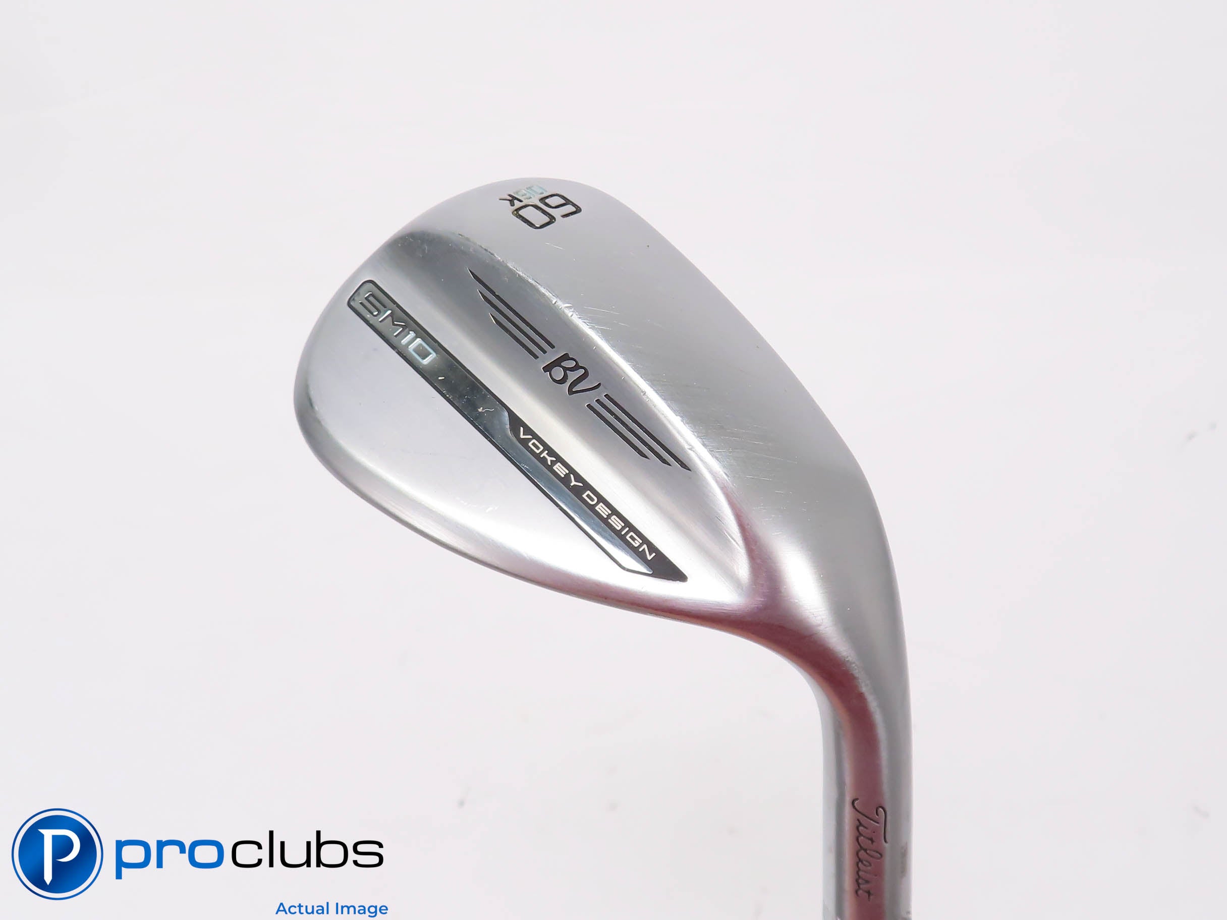 Titleist Vokey SM10 Chrome 60*(6*) Wedge K-Grind - KBS PGI 100g X-Flex #451376