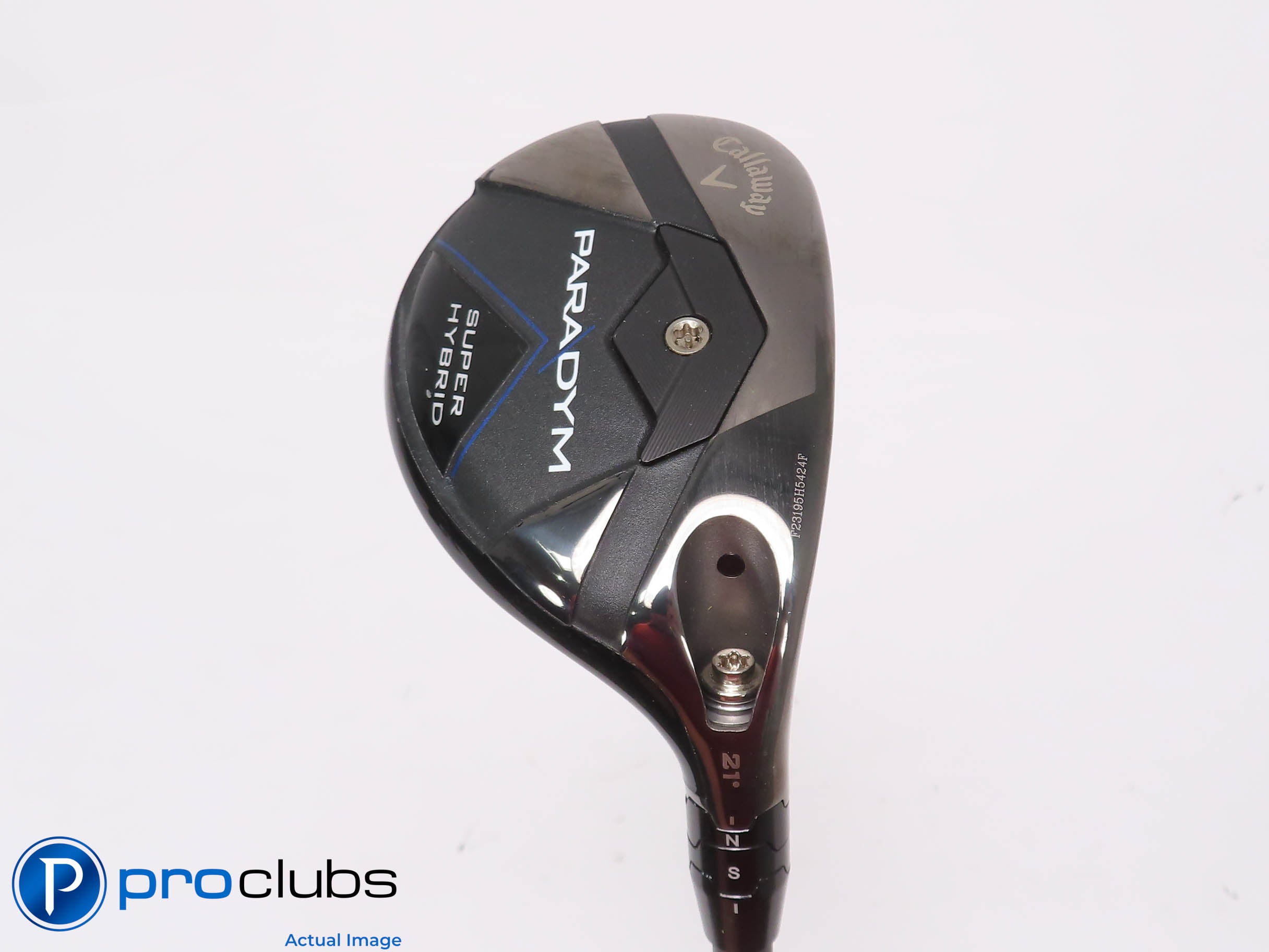 Callaway PARADYM 21* Super Hybrid - Aerotech SteelFiber i95 Stiff Flex - 451378