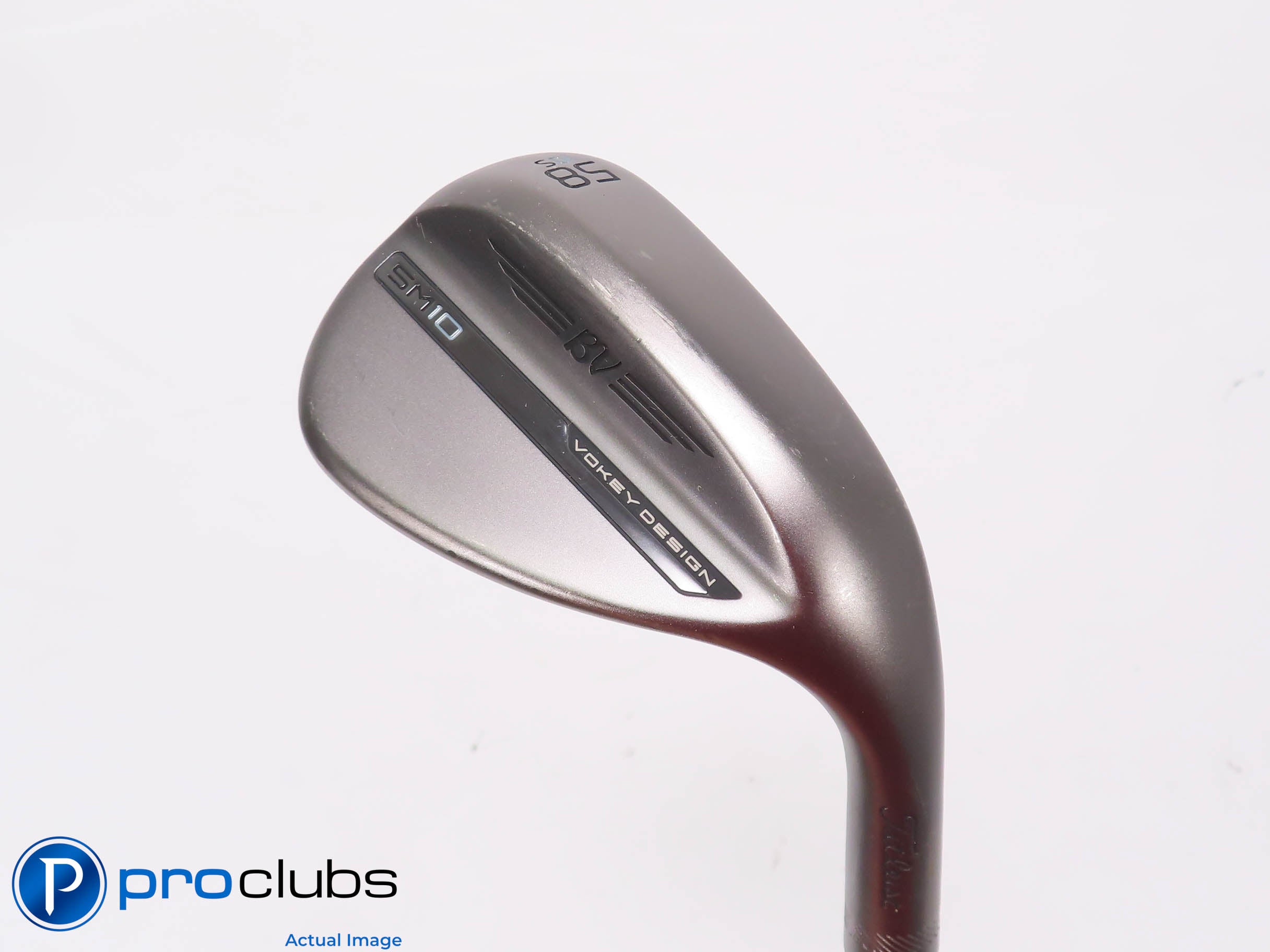 Titleist Vokey SM10 Nickel 58*(10*) Wedge S-Grind - Vokey Wedge Flex #451296