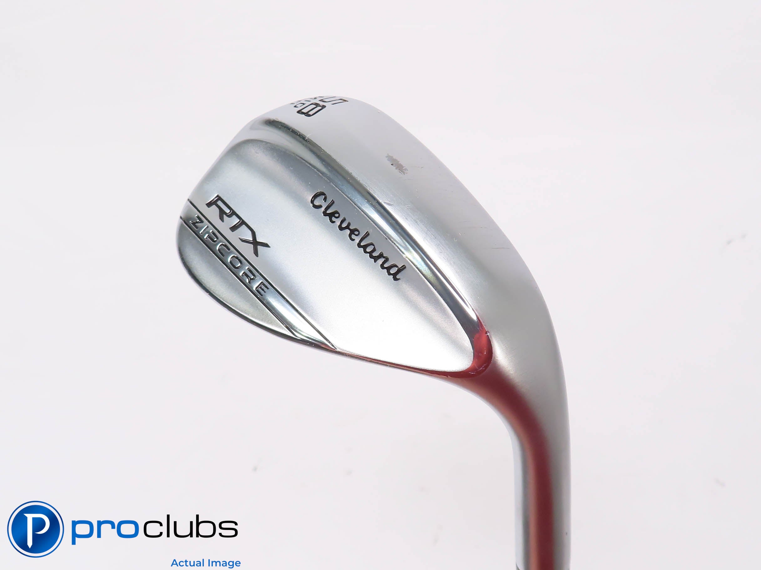 Cleveland RTX ZipCore 58*(10*) Chrome Wedge - DG Tour Issue Spinner #451338
