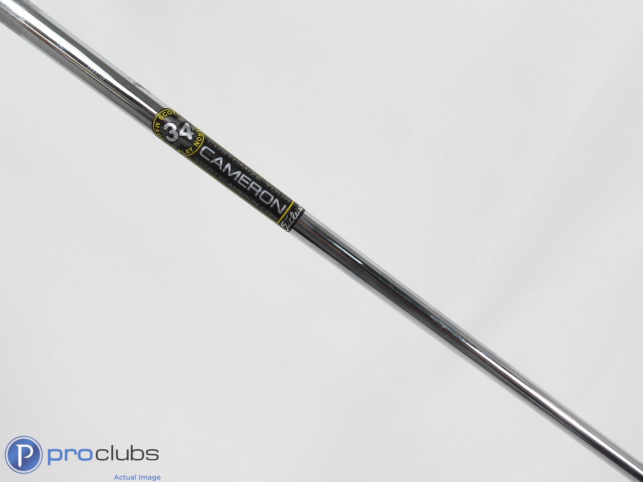 Scotty Cameron .355" Tip Single Bend Putter Shaft- Pull Out - 451833