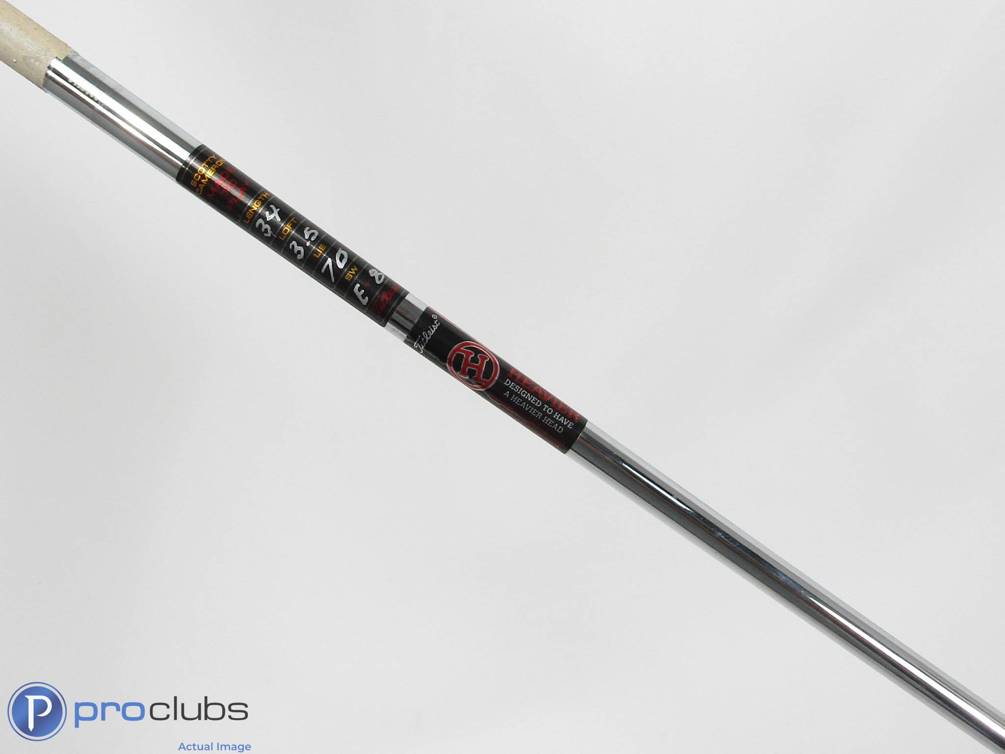 Scotty Cameron .390" Parallel Tip Putter Shaft- Pull Out-451824