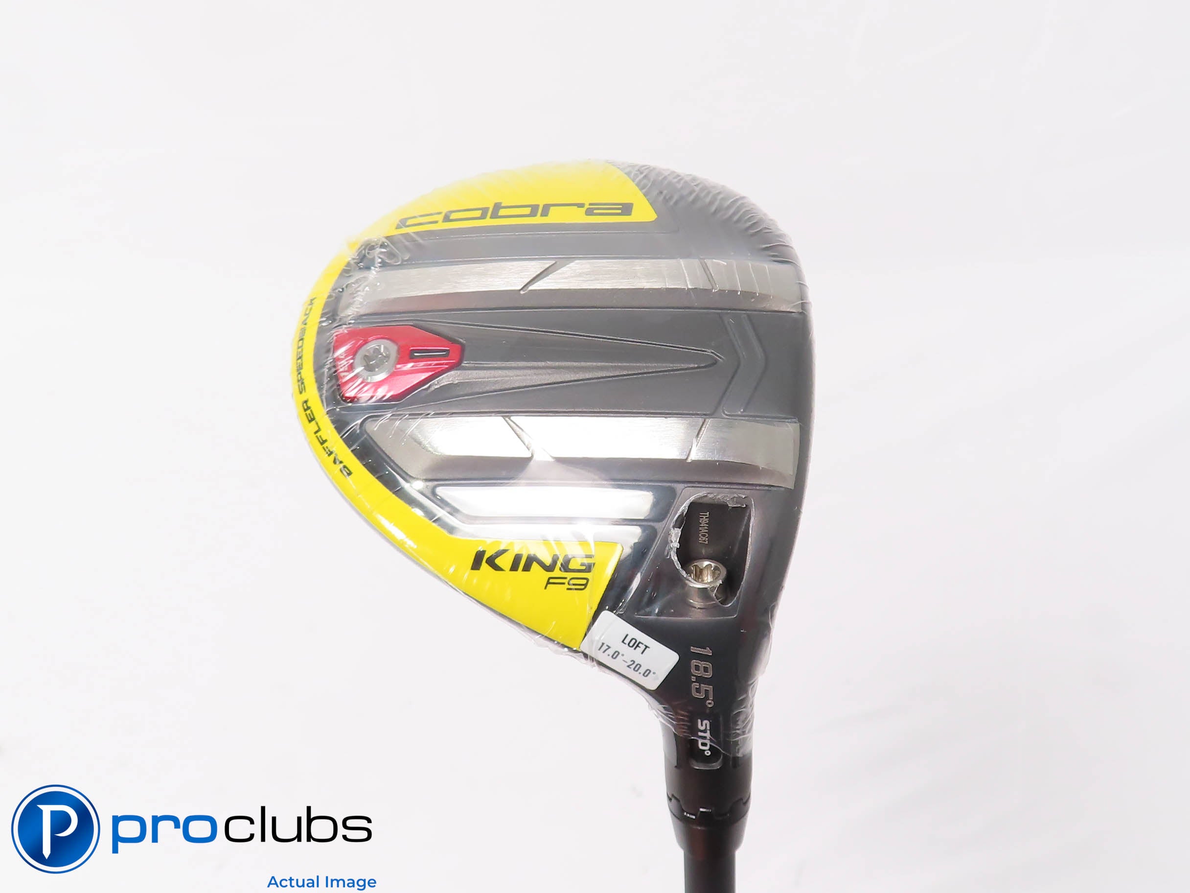 New! Cobra King F9 18.5* 5-6 Wood - HZRDUS Gen4 CB Red 50g Regular Flex 451794