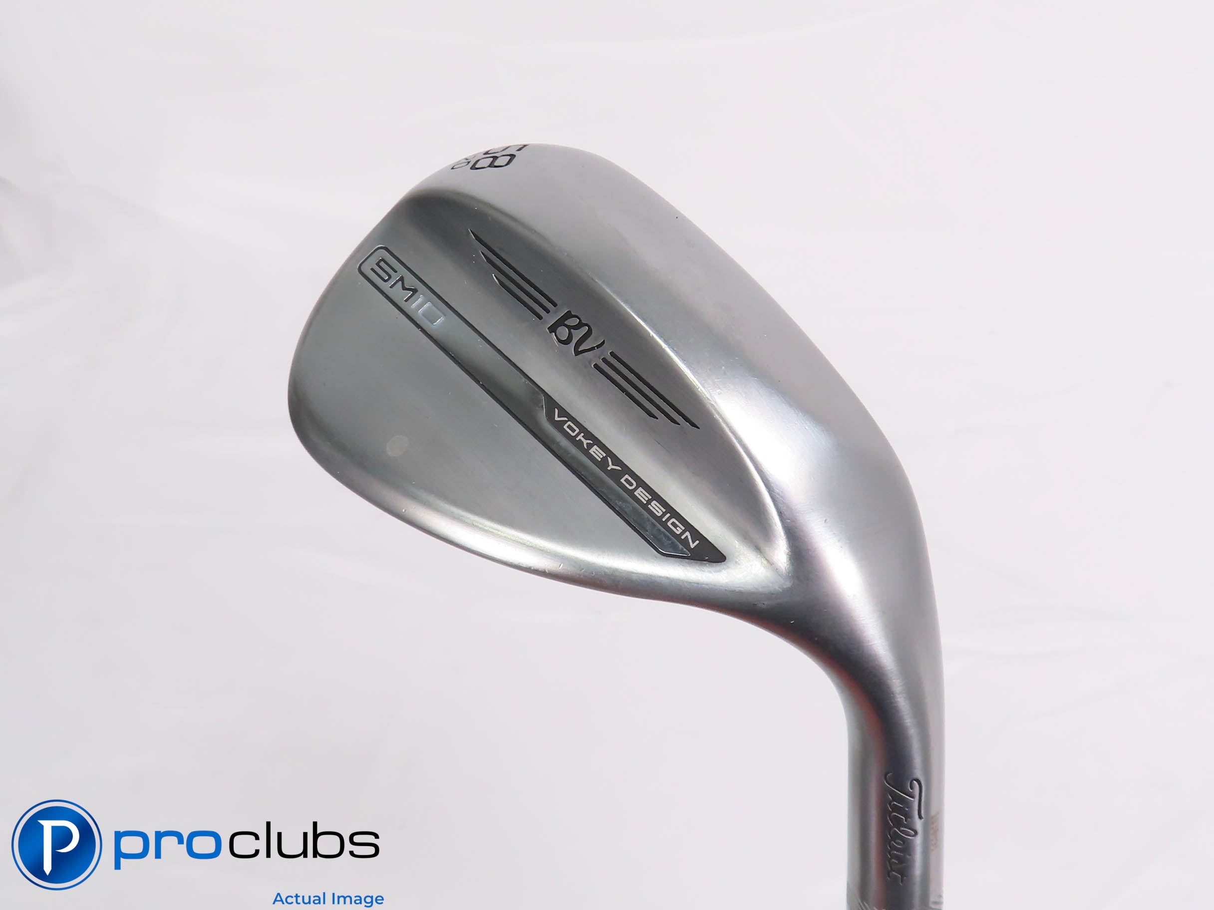 Excellent! Titleist Vokey SM10 Chrome D-Grind 58*(12*) Wedge - Wedge Flex 451301