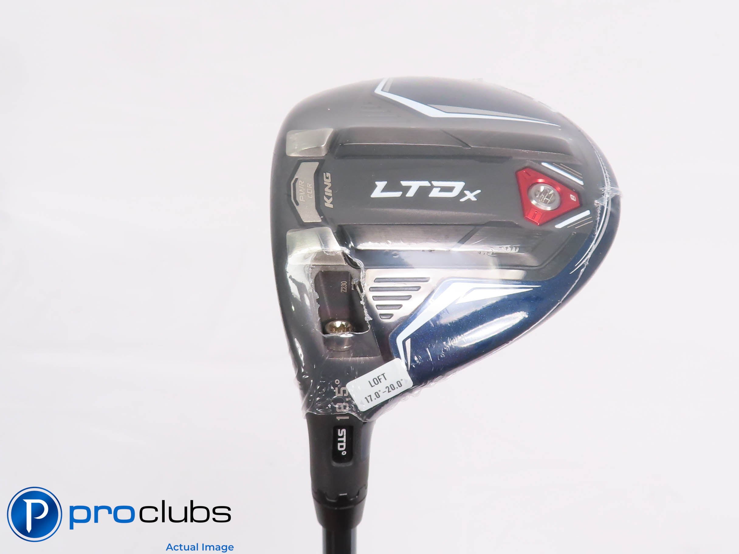 New! Left Handed Cobra King LTDx Peacoat 18.5* 5 Wood - Lin-Q Red Stiff - 451776