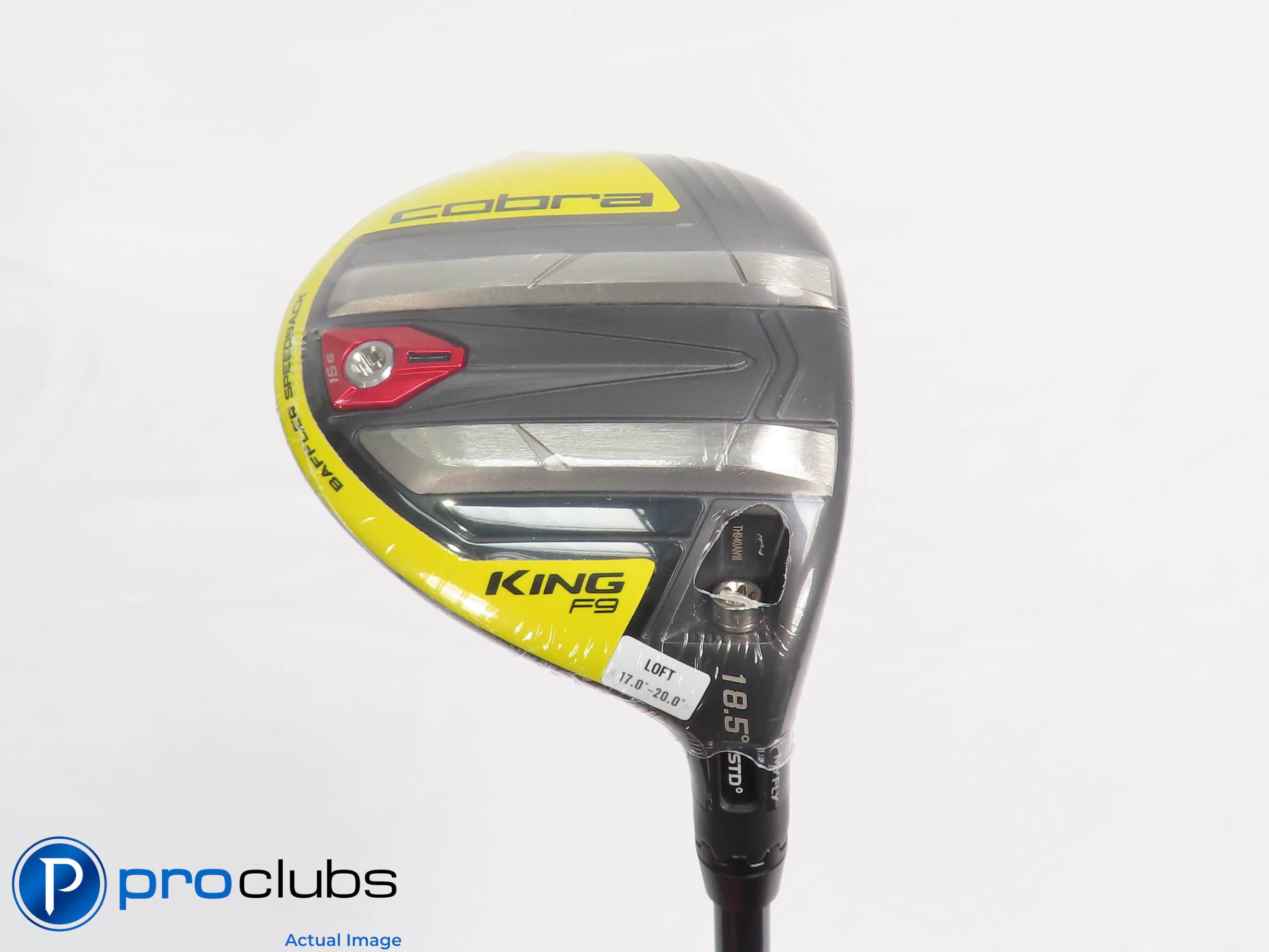 New! Cobra King F9 18.5* 5-6 Wood - UST Lin-Q M40X Red 5F2 Senior Flex - 451800