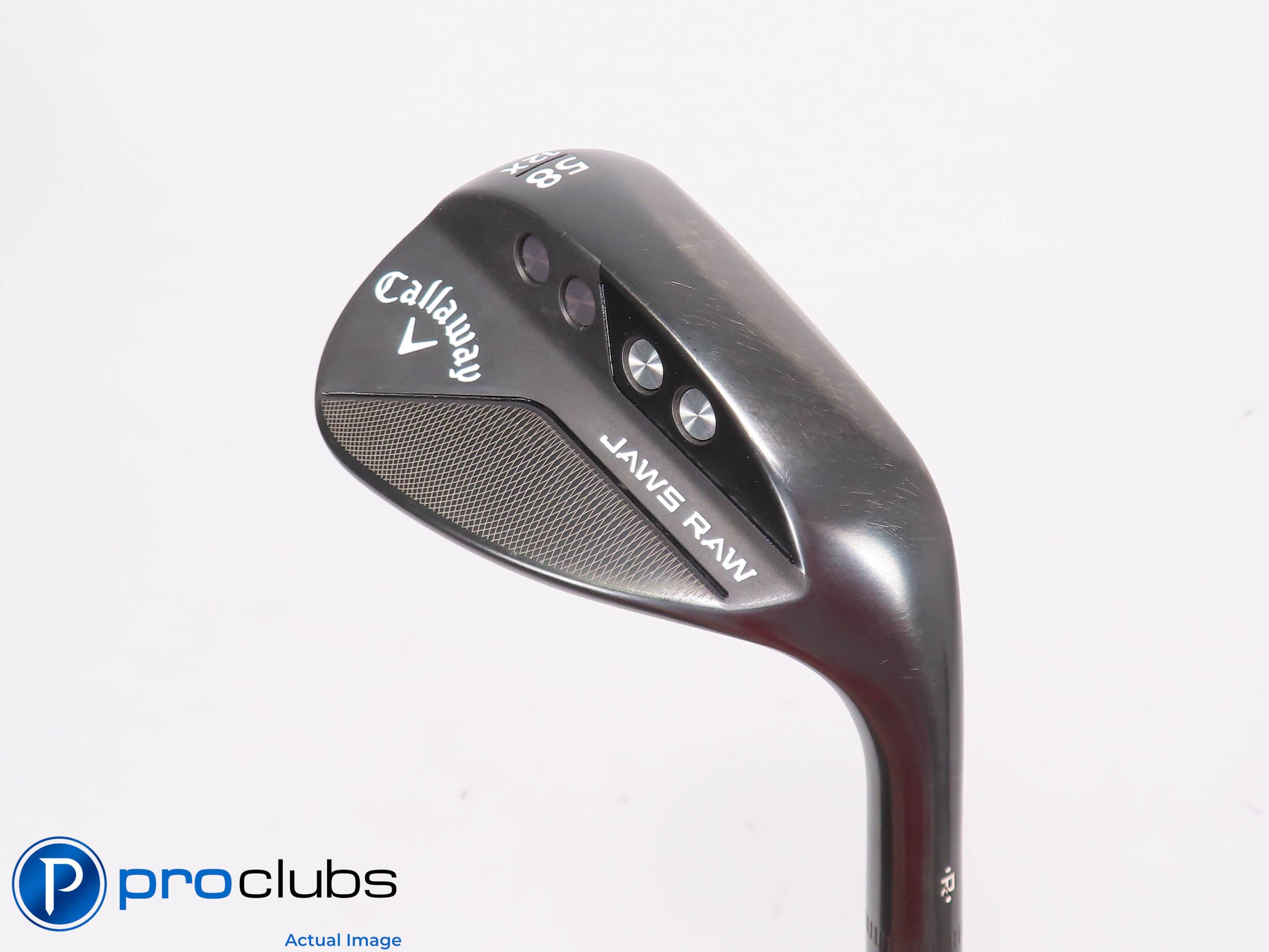 Nice! Callaway JAWS RAW 58*(12*) Wedge X-Grind - KBS Tour Stiff Flex - 451746
