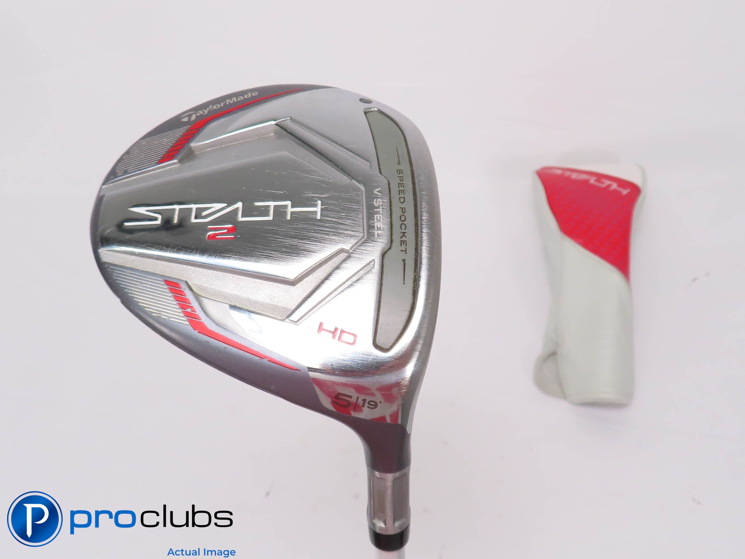 Ladies Stealth 2 HD 19* 5 Wood w/Cover - Aldila Ascent 45g Ladies Flex - 451360