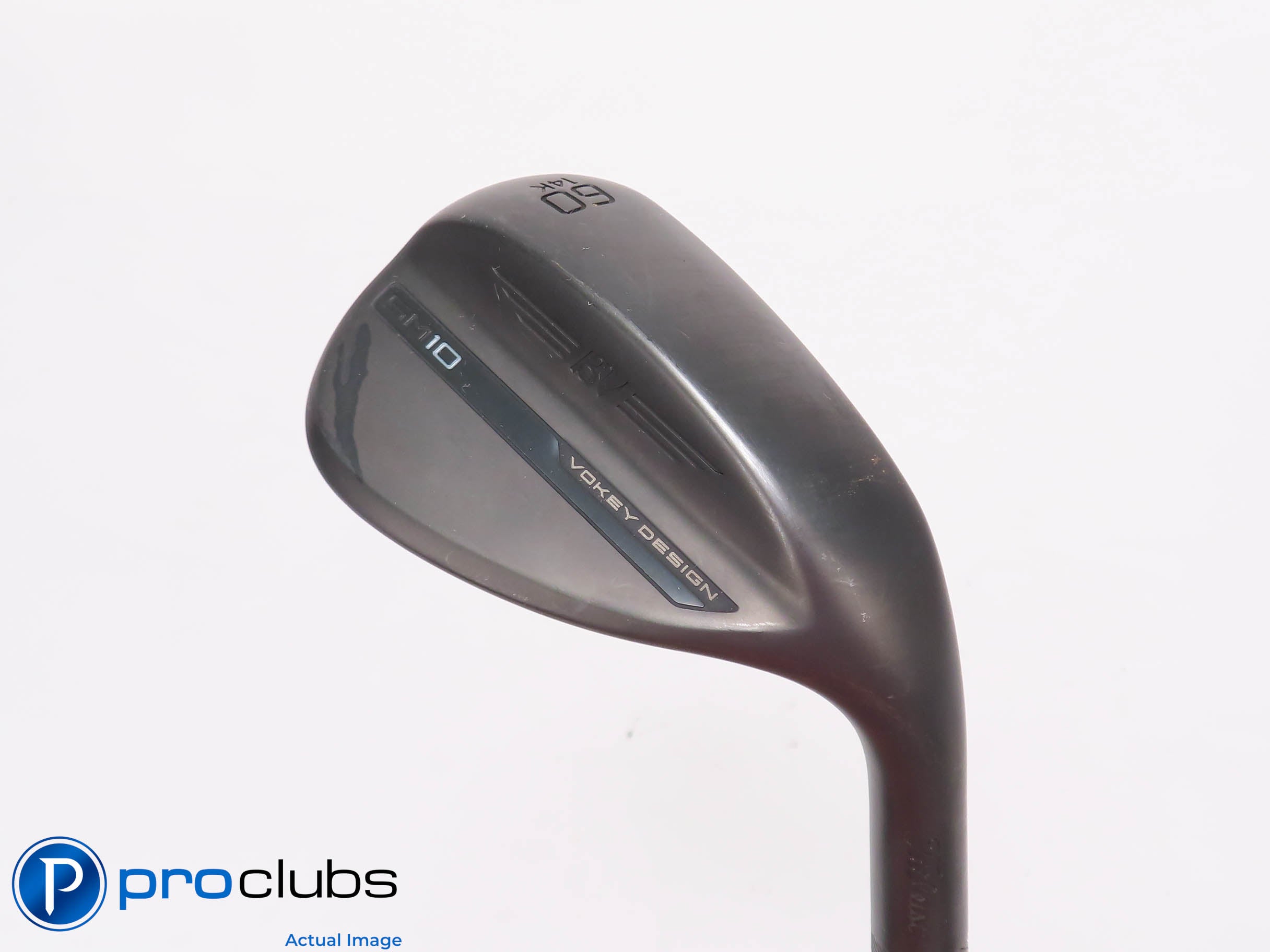 Titleist Vokey SM10 Black 60*(14*) Wedge K-Grind - KBS $Taper Stiff Flex #451564