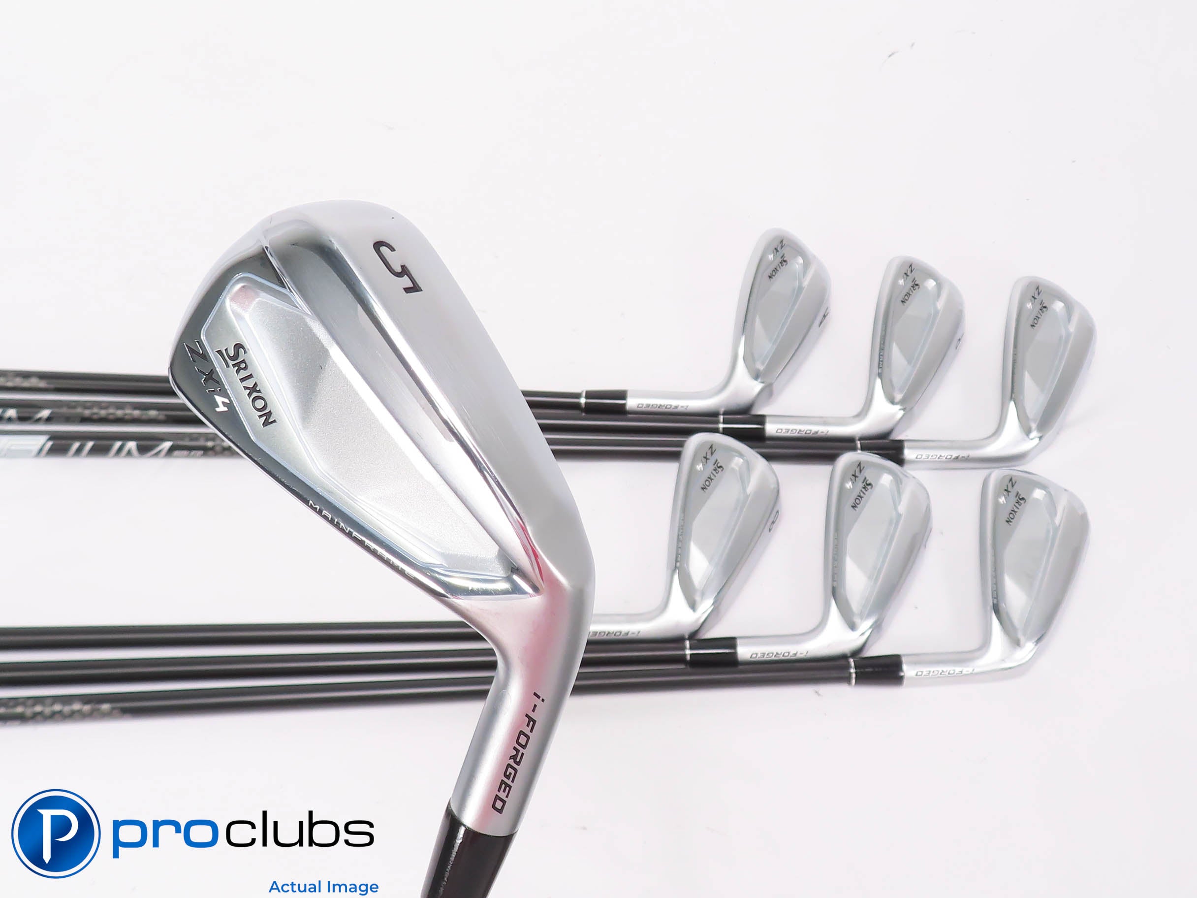 Nice Srixon ZXi4 5-PW,AW IRON SET - Helium 60 F2 Senior Flex Graphite 451732