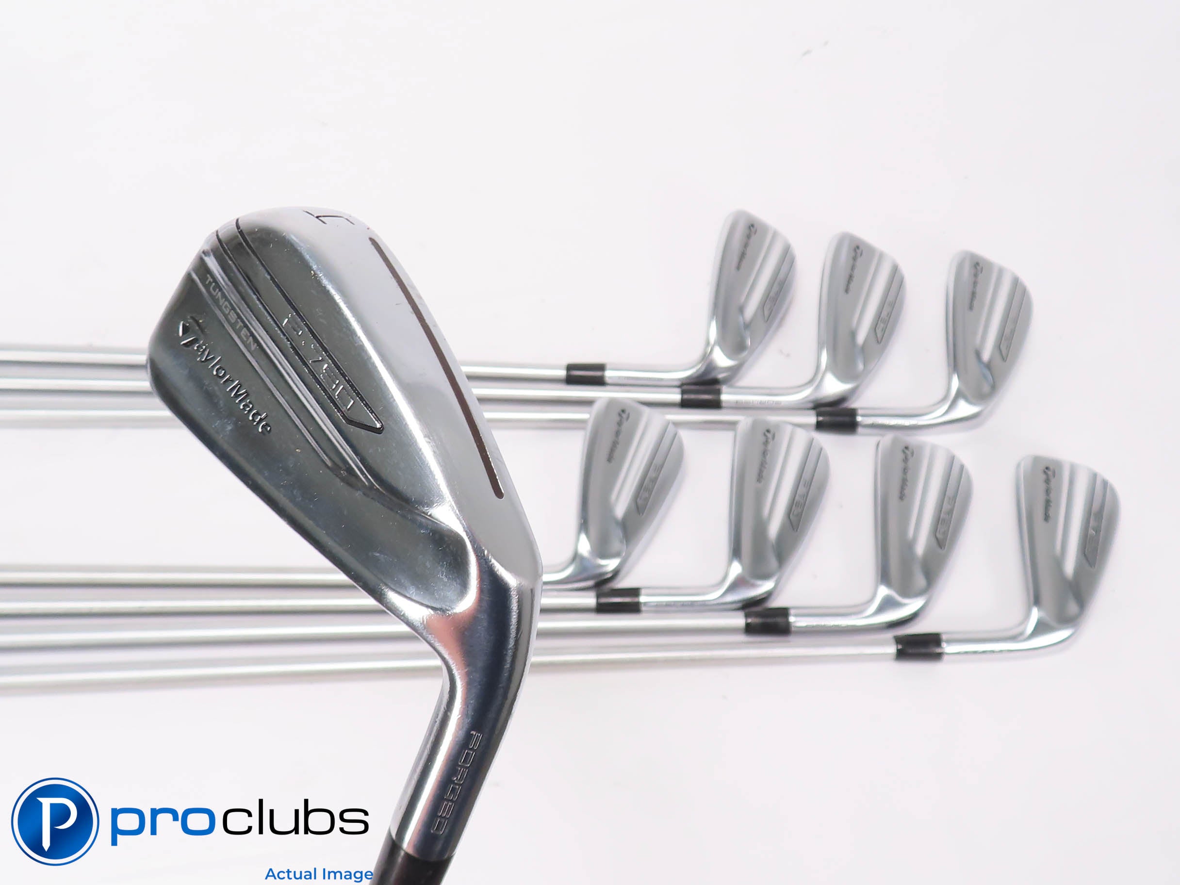 TaylorMade '19 P-790 4-PW,AW IRON SET - KBS CTaper 125 Stiff+ Flex +1" 451390