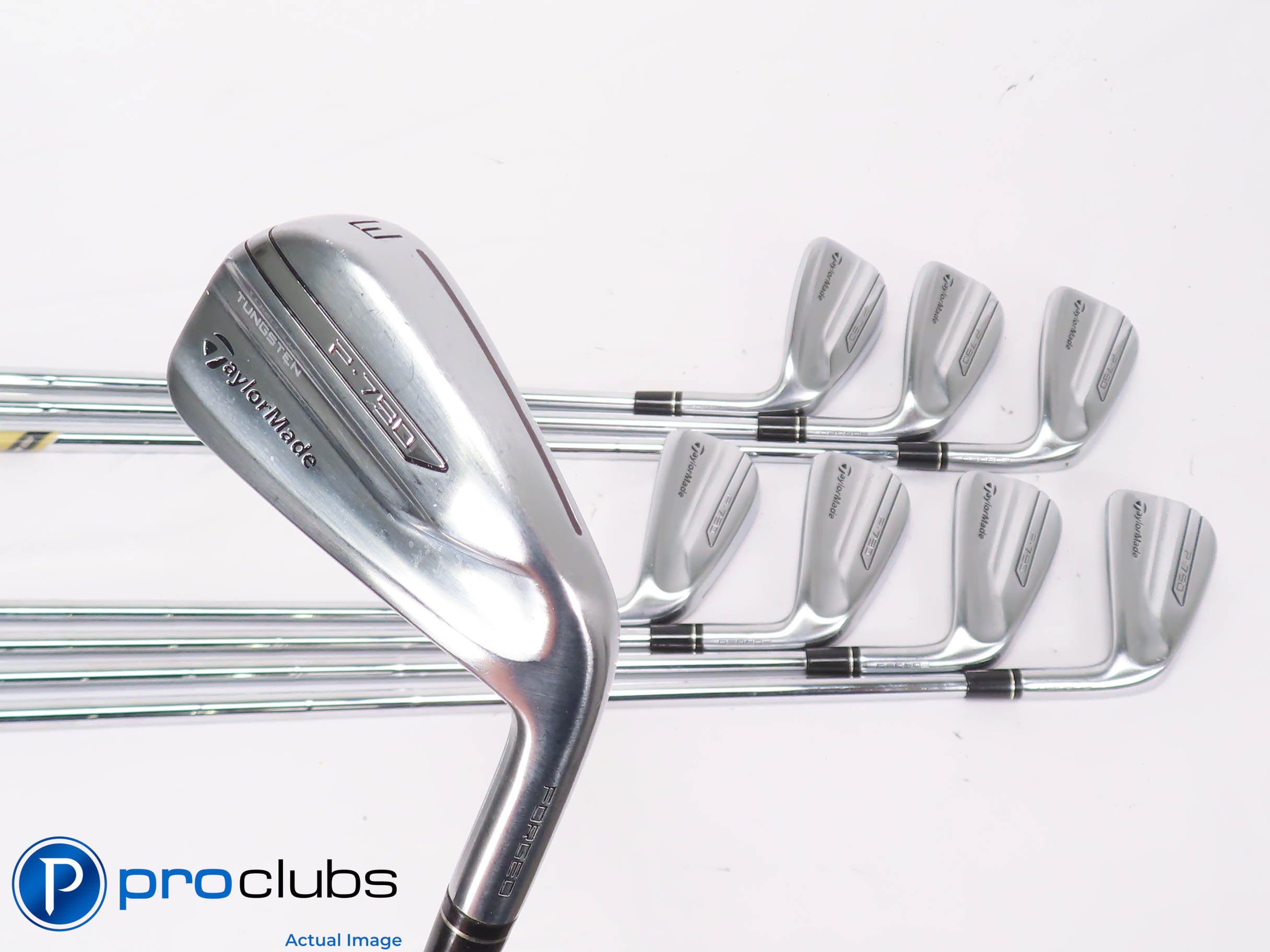 TaylorMade '19 P-790 3-PW IRON SET -DG Tour Issue X100 X-Flex Steel +1/2" 451496