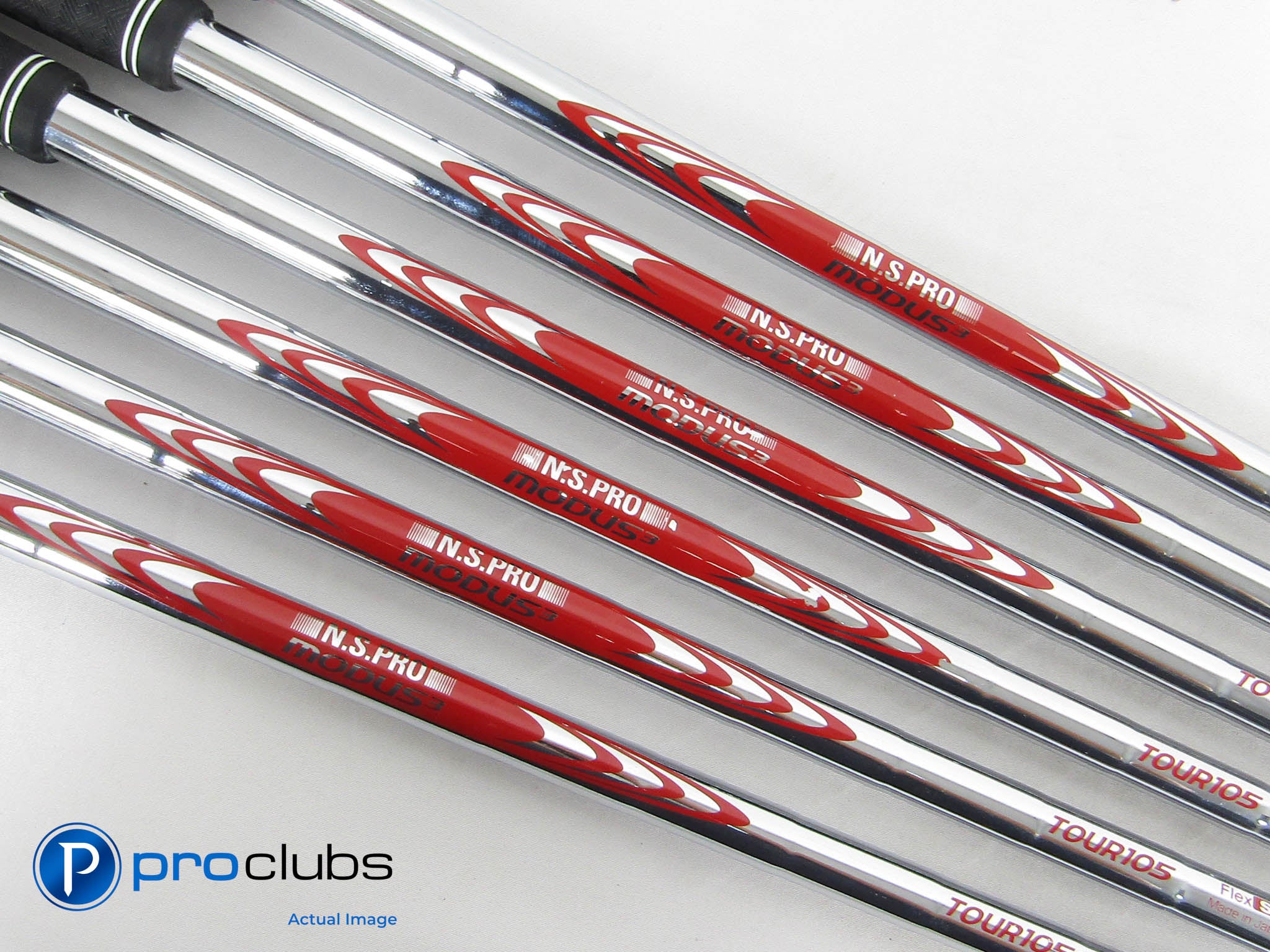 Nippon MODUS3 TOUR 105 Stiff Flex Iron Shafts (5-PW) .355" Tip #447824
