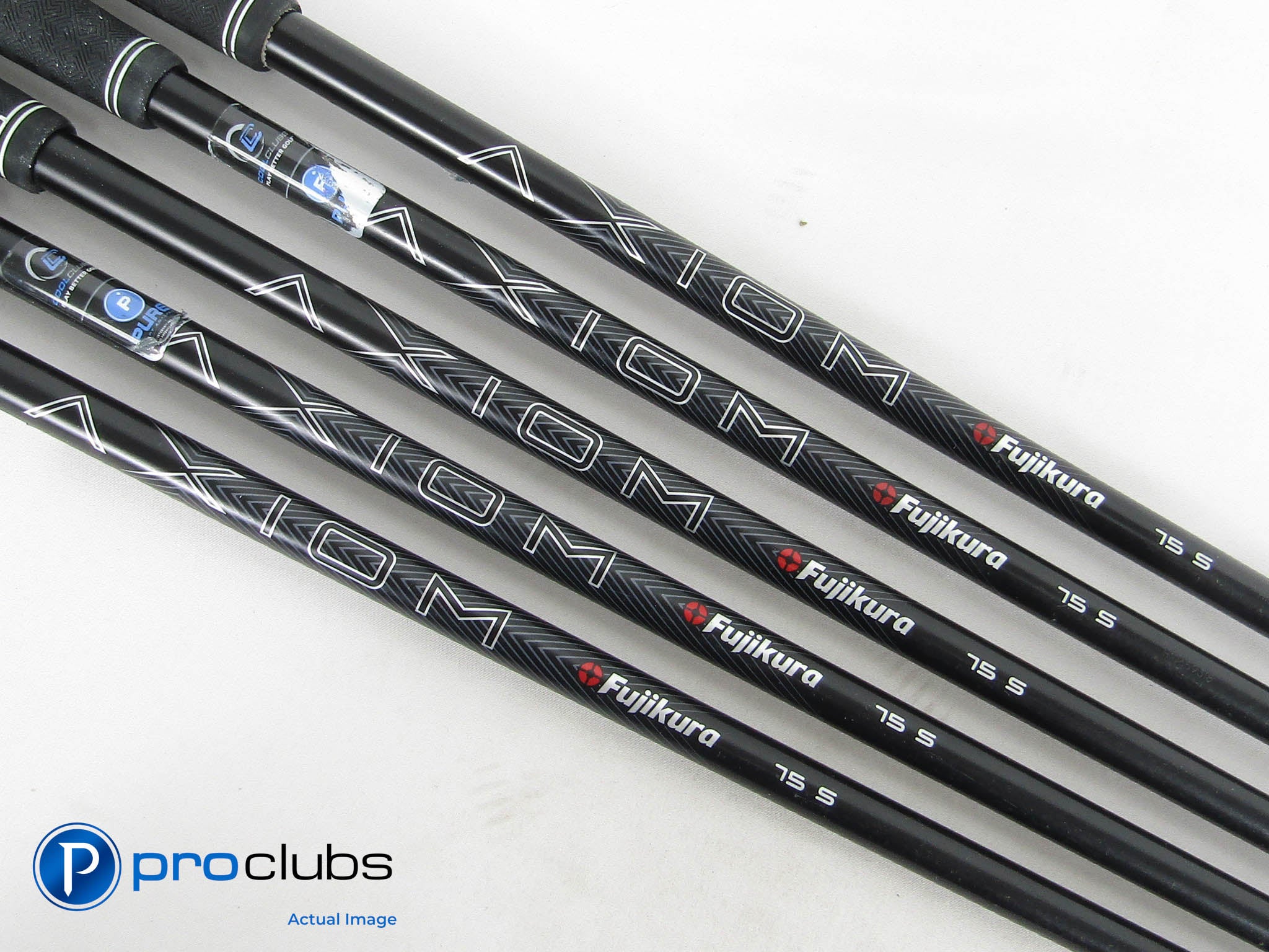 Fujikura AXIOM 75 Stiff Flex Graphite Shaft Set (6-PW) .355" Tip #449902