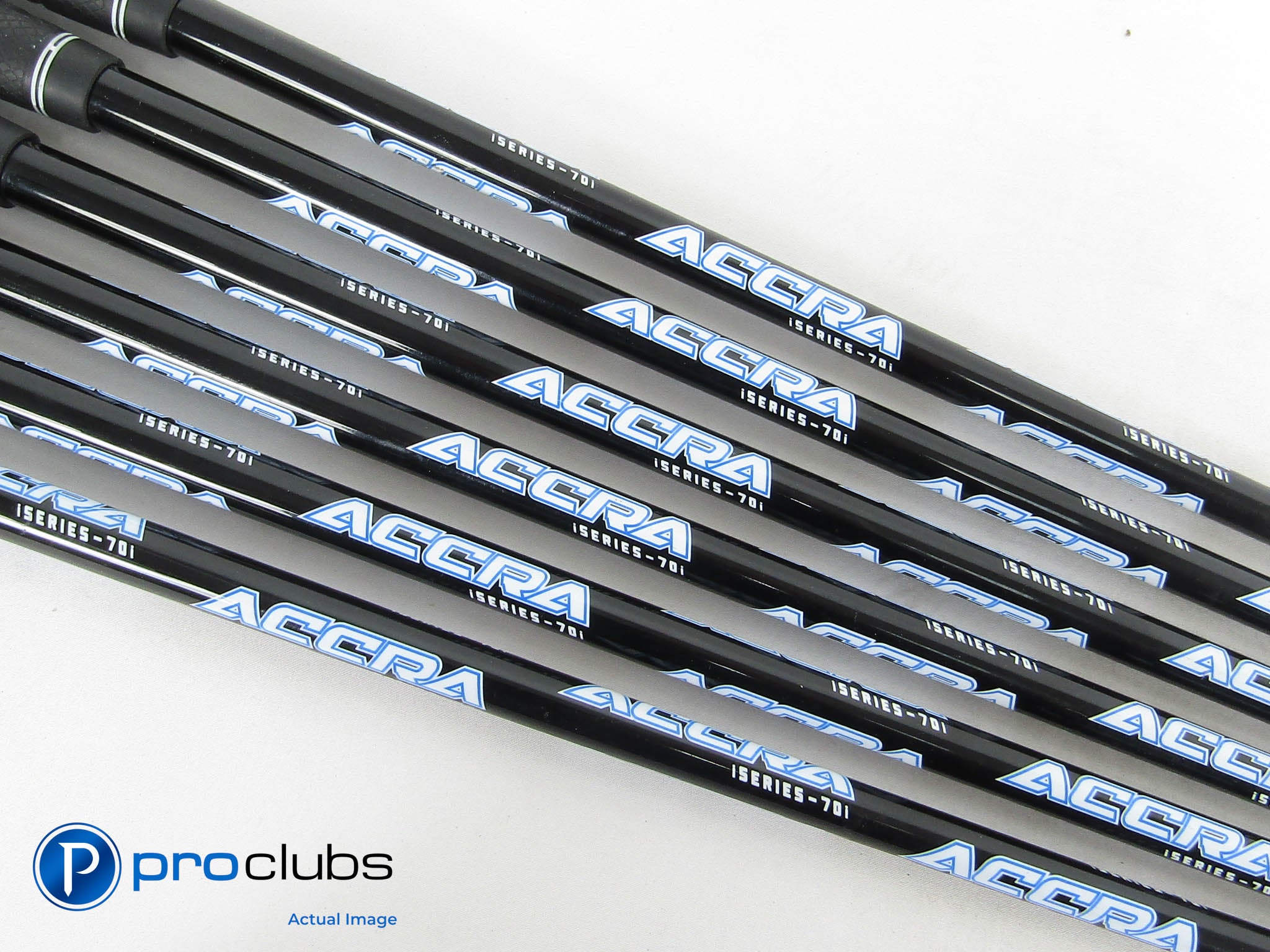 ACCRA iSERIES 70i Regular Flex Graphite Iron Shaft Set (5-PW) .370" 446672