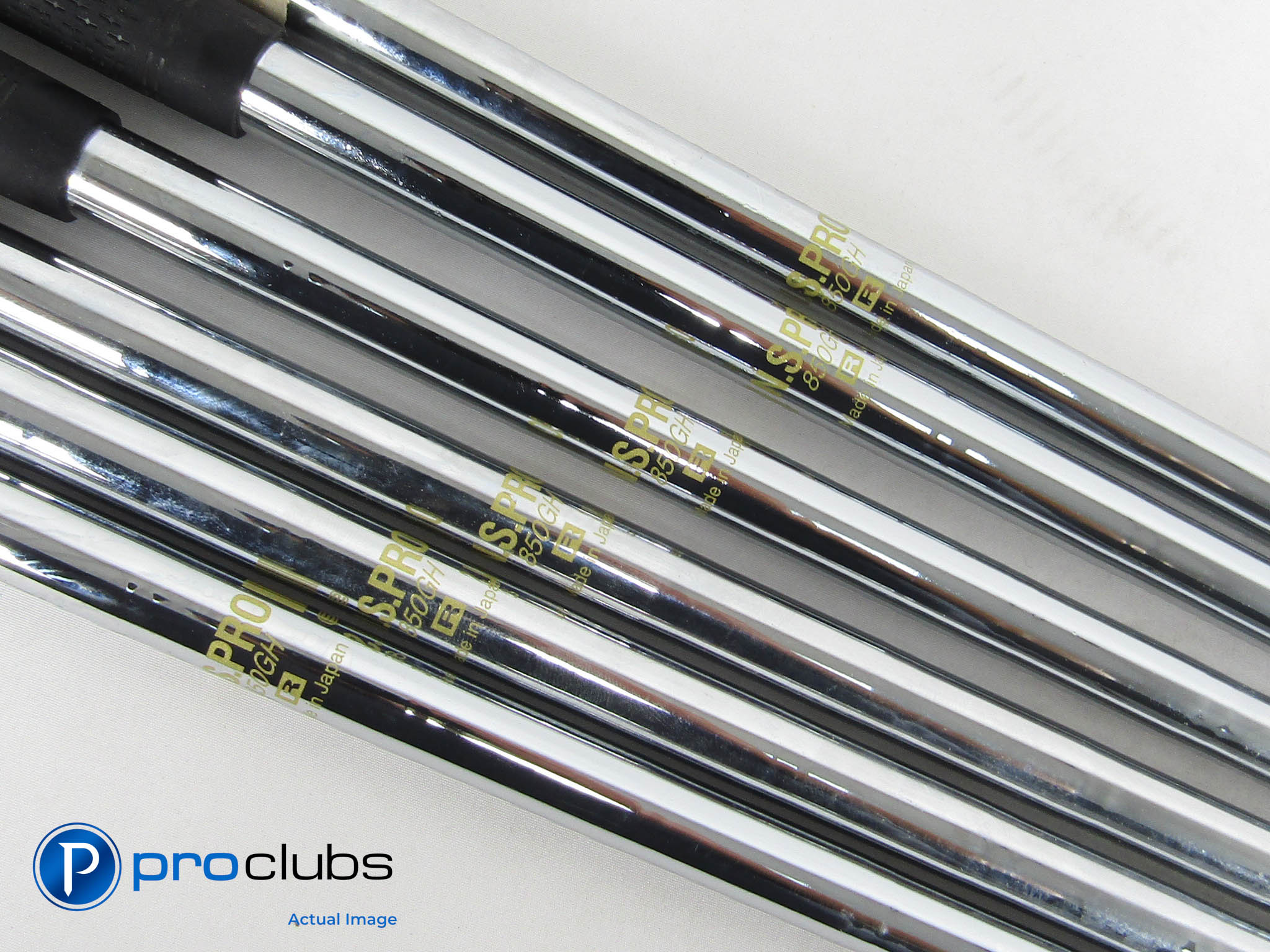 Nippon NS Pro 850GH Regular Flex Steel Iron Shafts (5-PW) .355" #449891