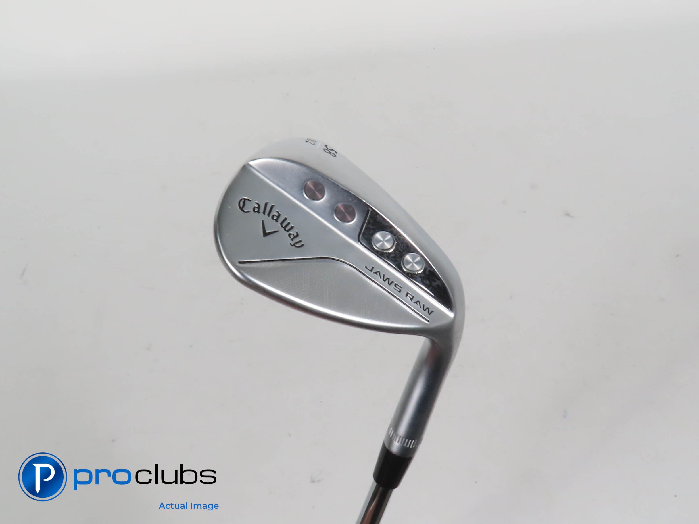 Callaway JAWS RAW 58*(8*) Chrome Wedge Z-Grind - DG Tour Issue Spinner - 409209