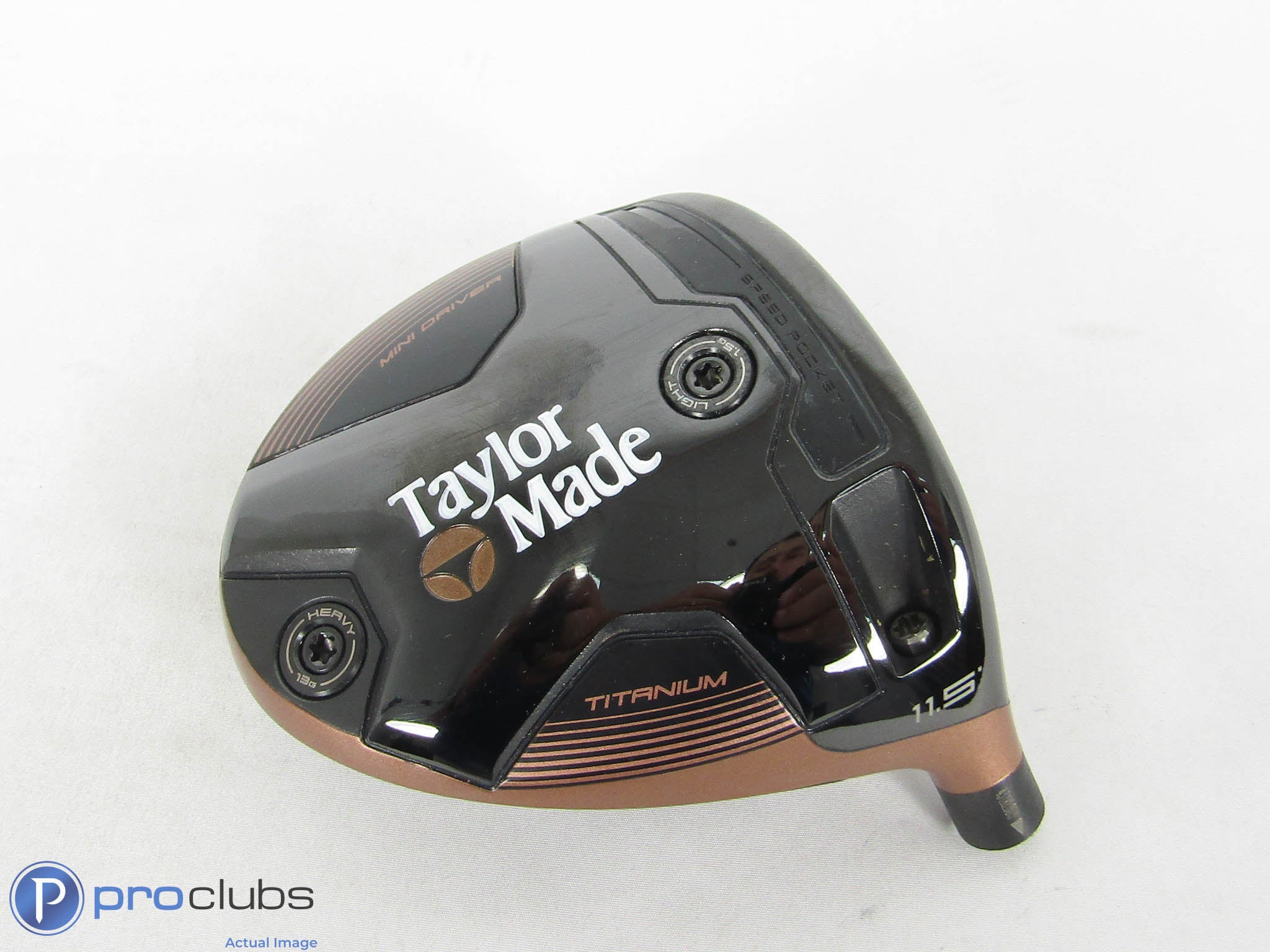 Nice! TaylorMade BRNR Copper 11.5* Mini Driver -Head Only- 451724