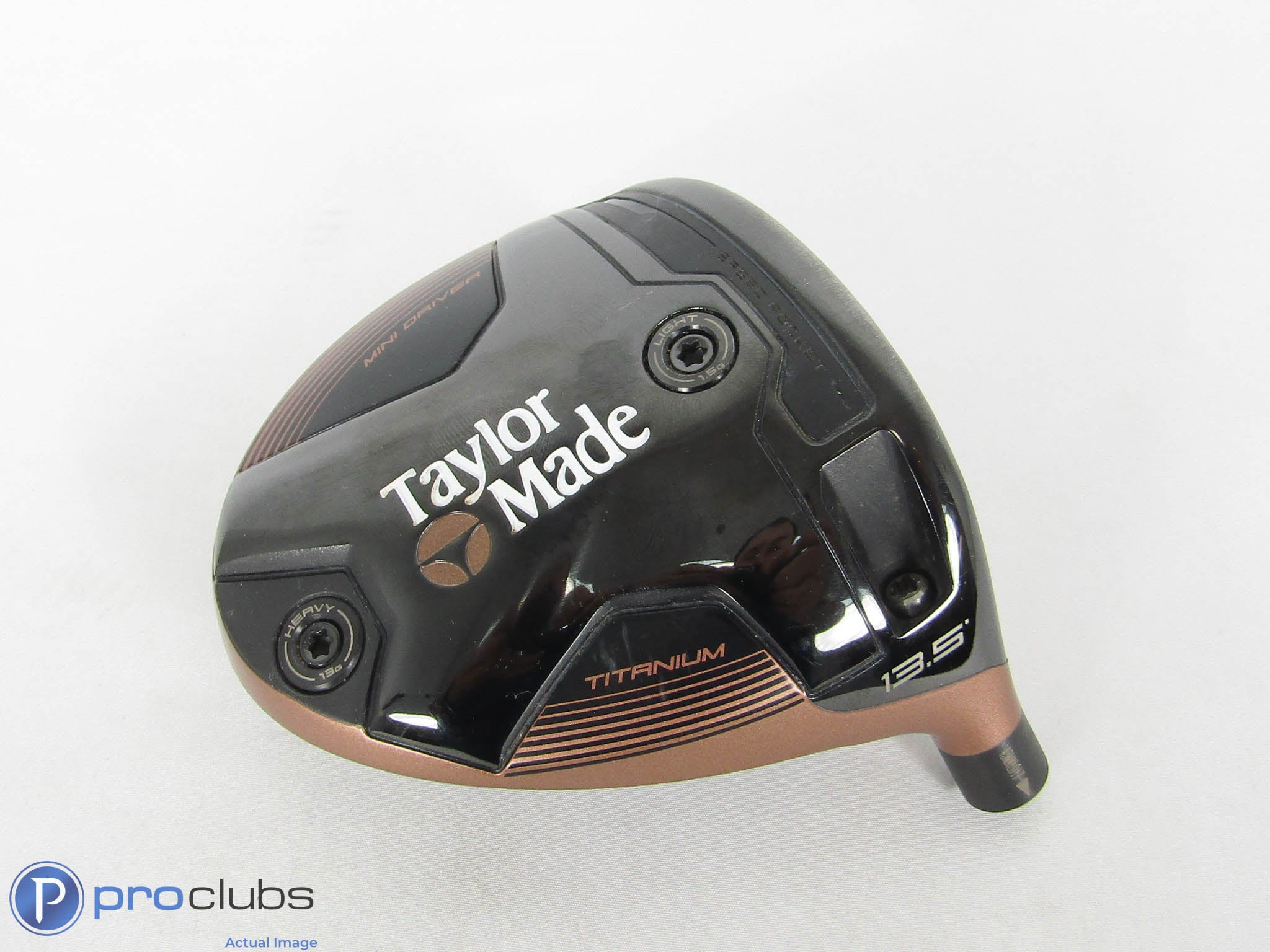 Nice! TaylorMade BRNR Copper 13.5* Mini Driver -Head Only- 451725