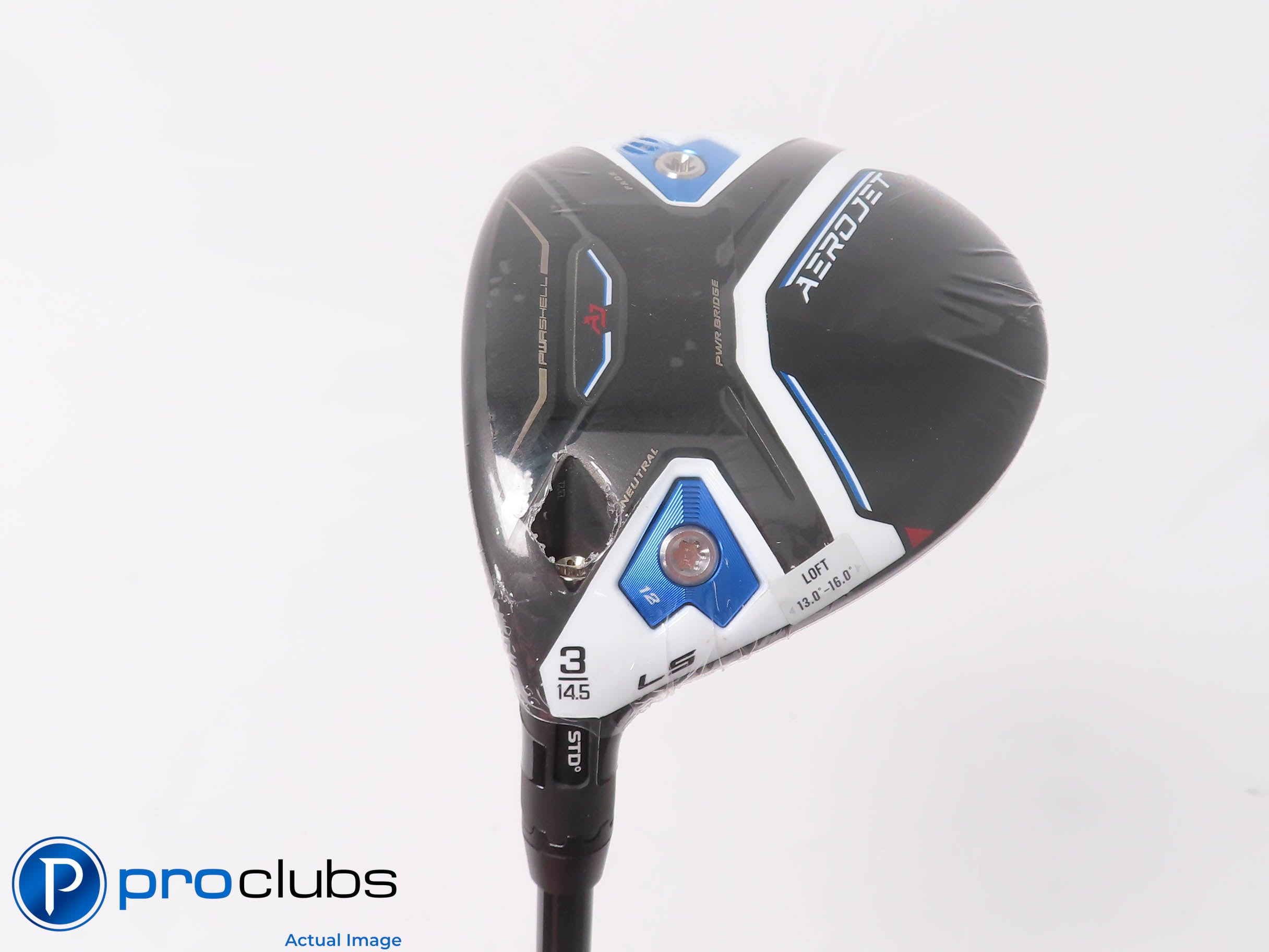 New! Left Handed Cobra Aerojet LS 14.5* 3 Wood - Kai'li White 70g X-Flex 451674