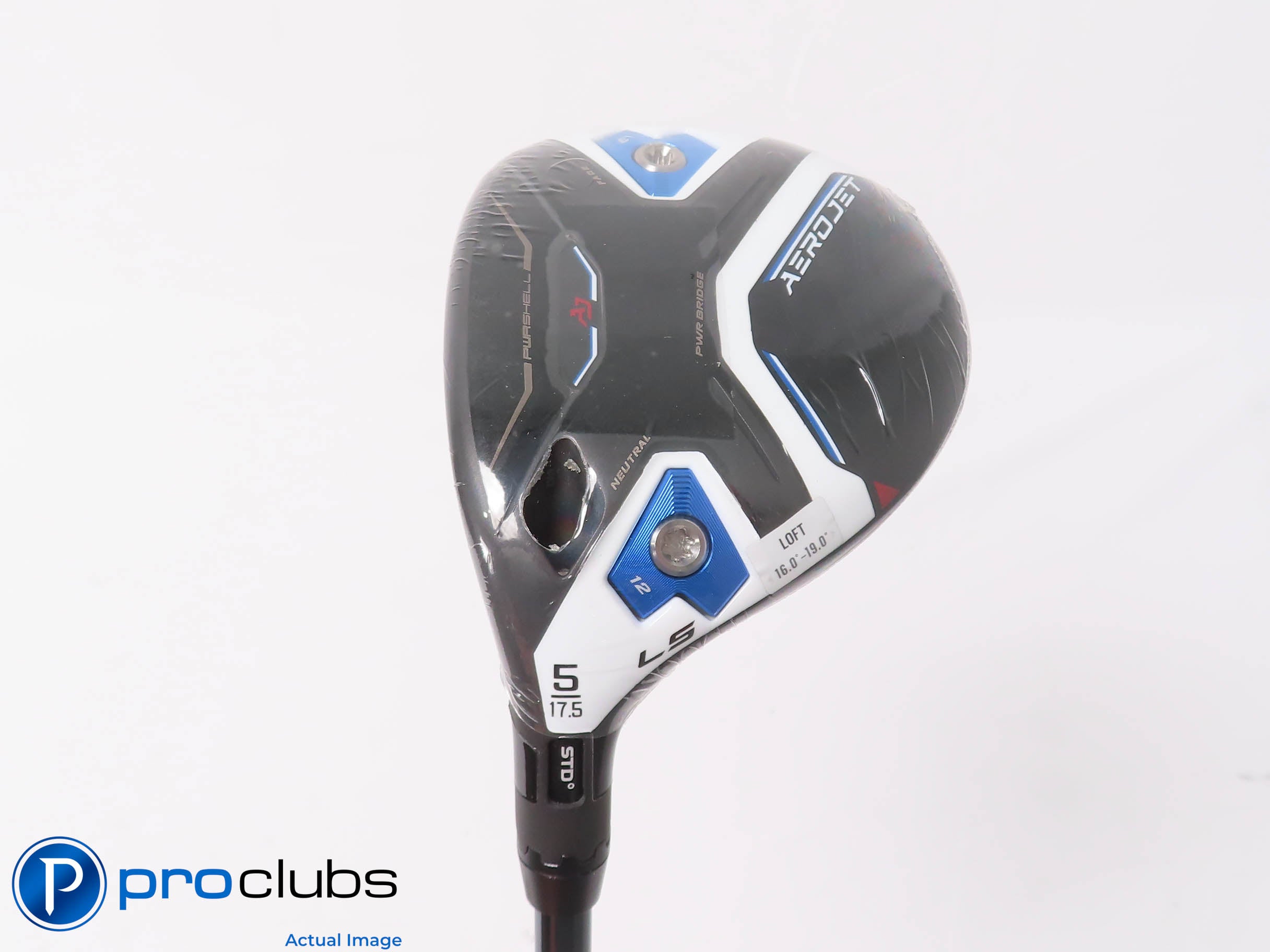 New! Left Handed Cobra Aerojet LS 17.5* 5 Wood - Lin-Q White 7F4 Stiff - 451668