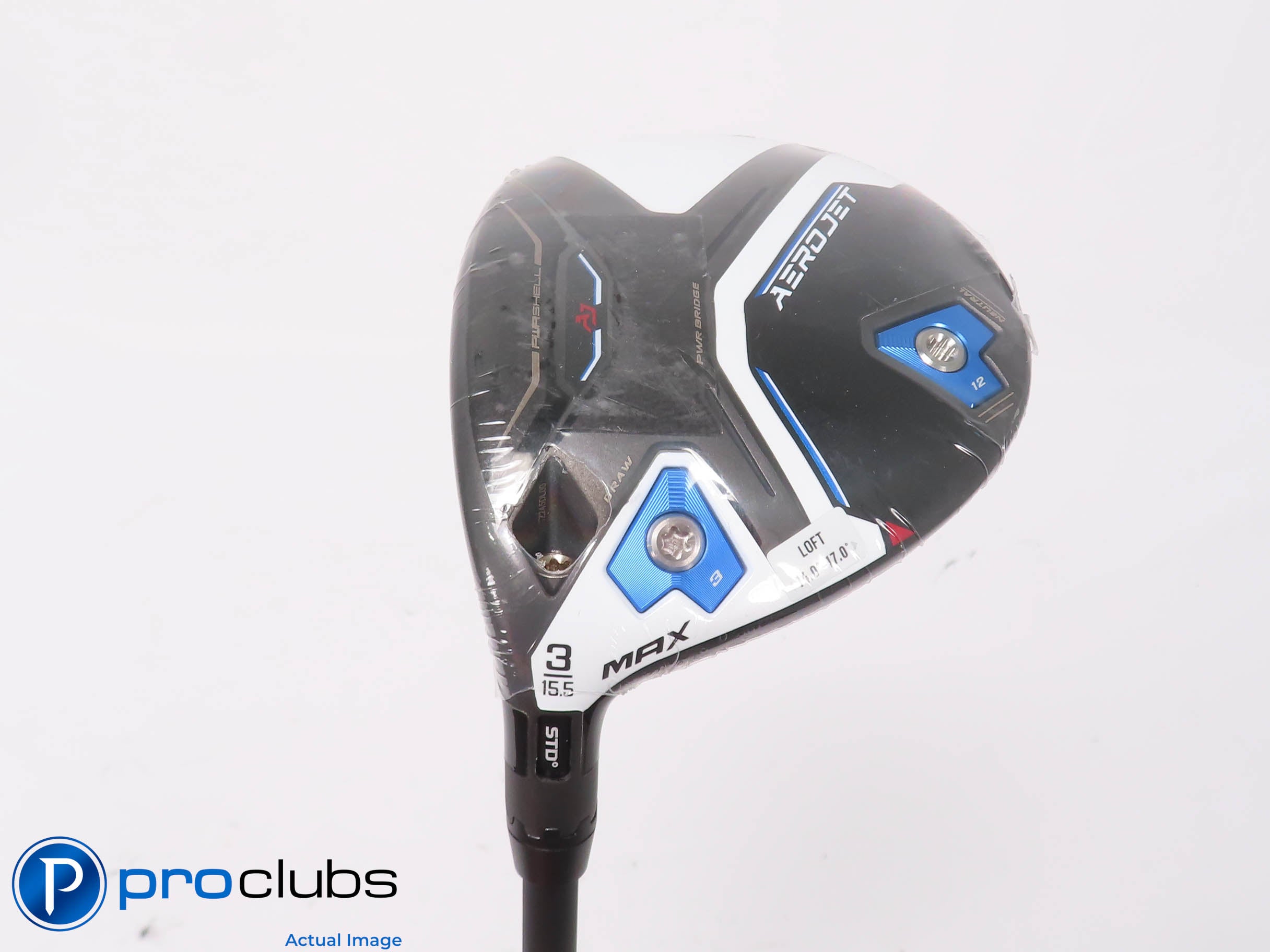 New! Left Handed Cobra Aerojet MAX 15.5* 5 Wood -HZRDUS CB Red 50 Regular 451684