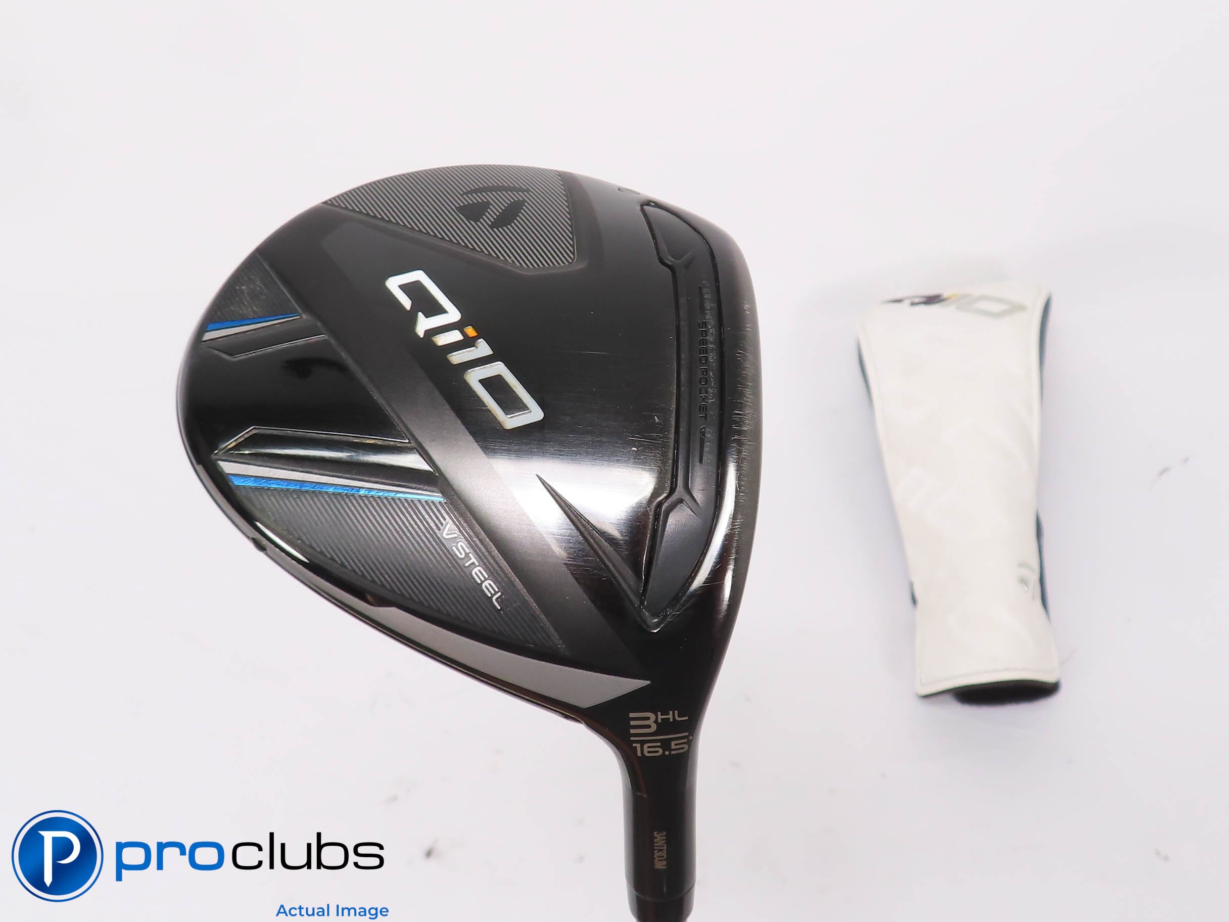 TaylorMade Qi10 HL 16.5* 3 Wood w/ HC - Ventus TR Blue FW 6-A Senior Flex 451869