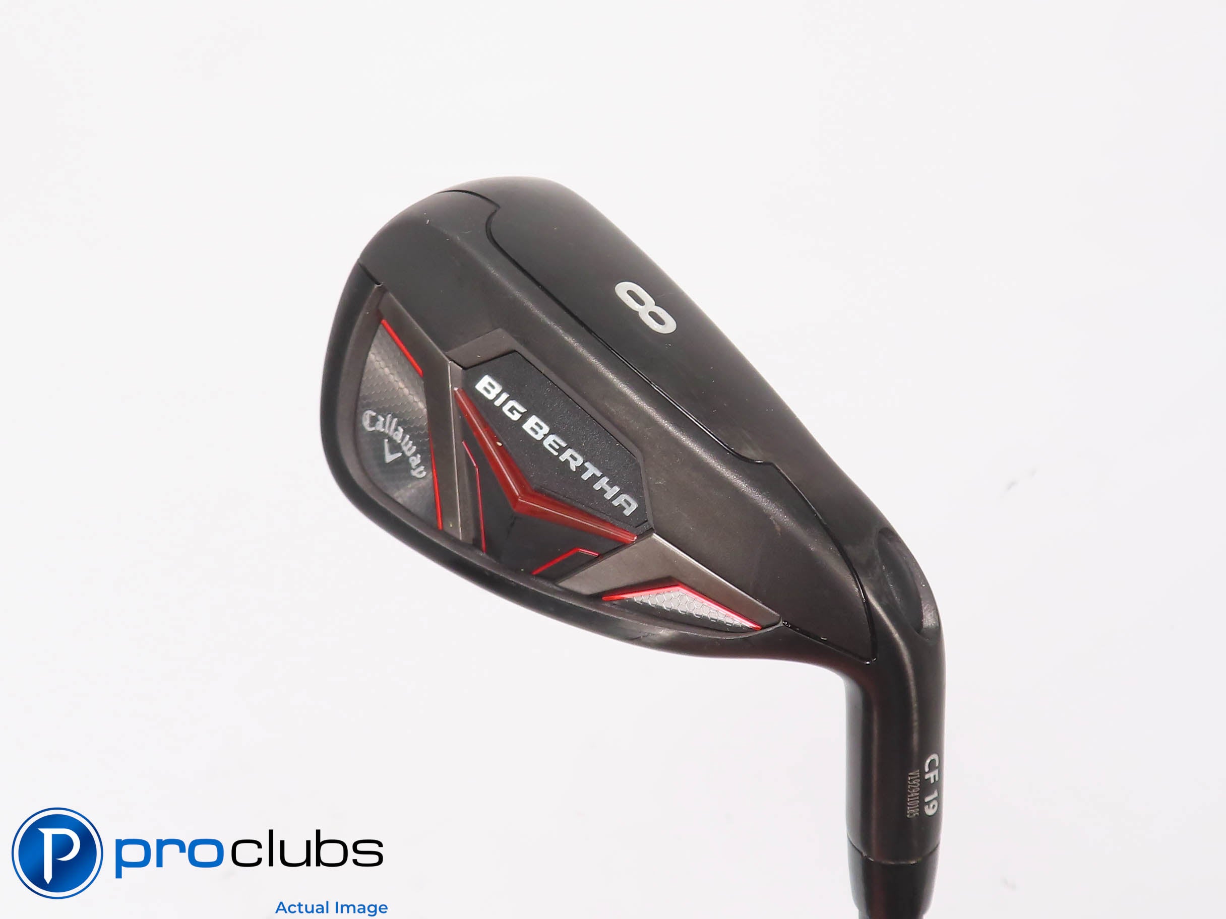 Nice! Callaway '19 Big Bertha 8 Iron - KBS MAX Graphite 55g Senior Flex - 451200