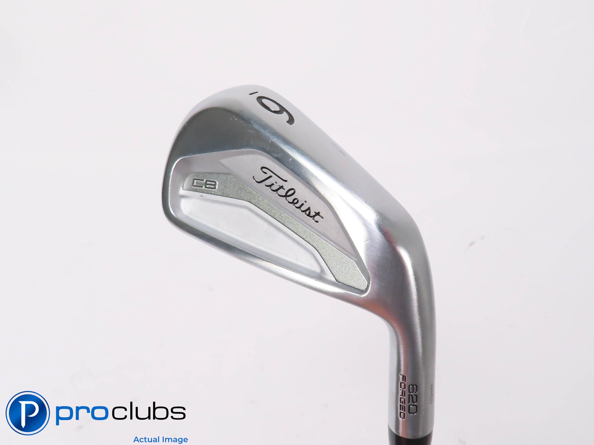 Nice! Titleist 620CB Forged 6 Iron - TT TI Dynamic Gold X100 X-Flex - 451474