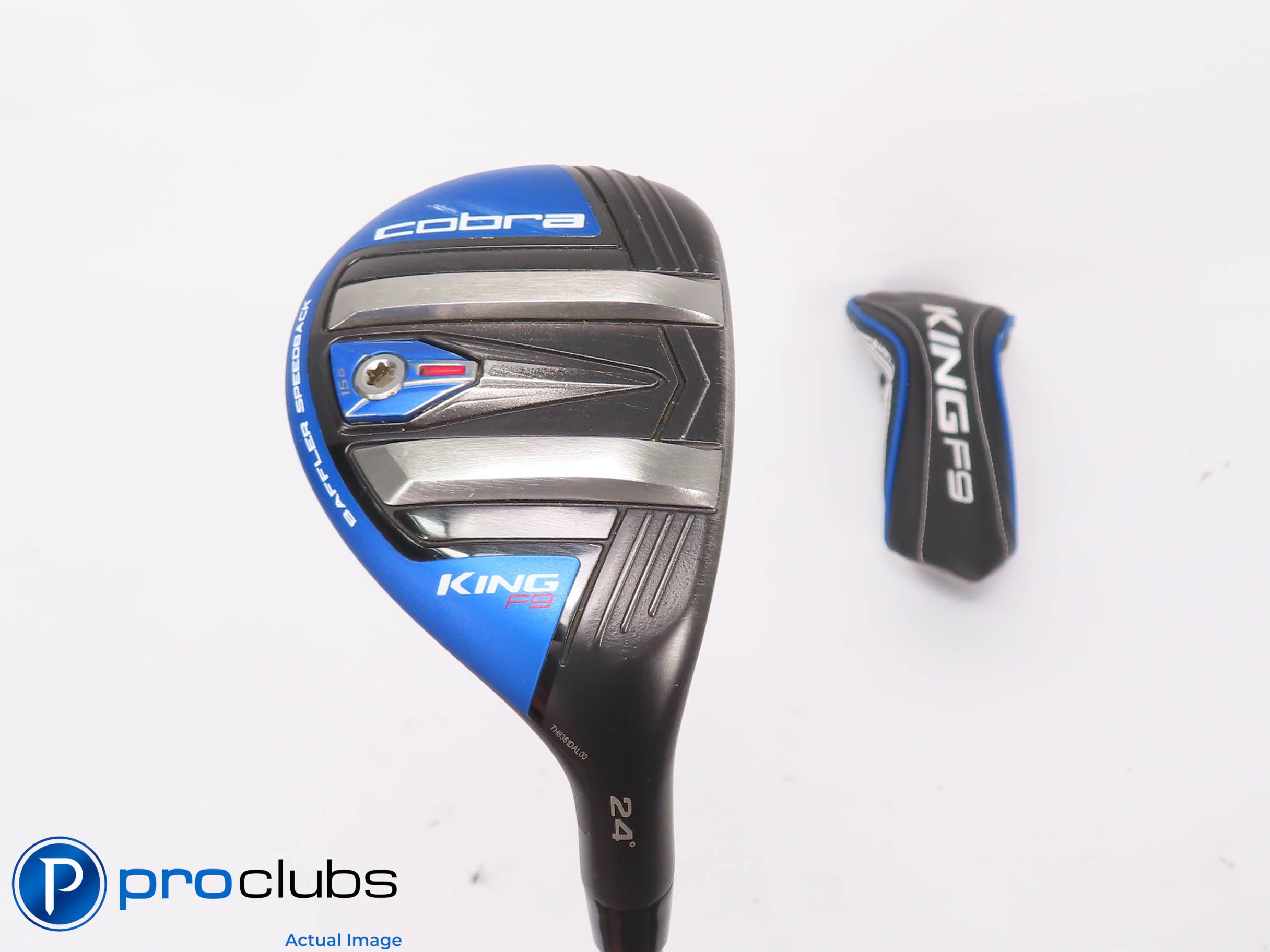 Nice! Cobra King F9 One Length 24* 5 Hybrid w/ HC - Atmos Senior Flex - 451883