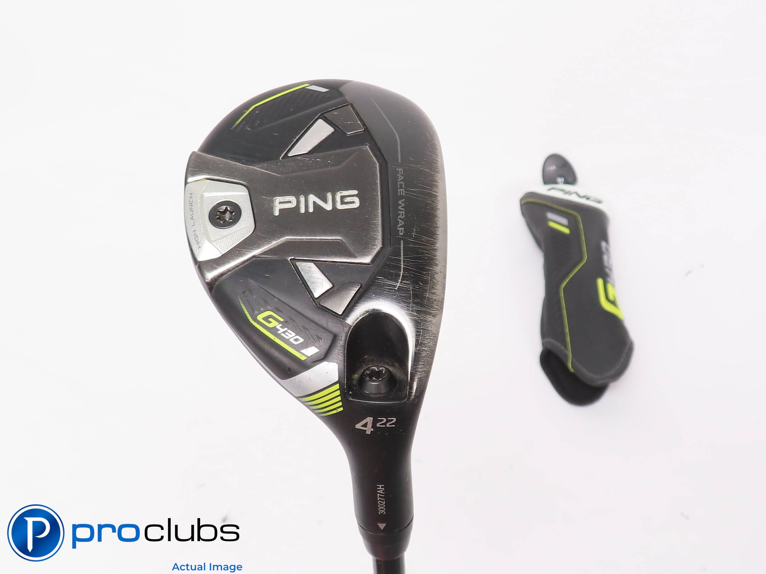 PING G430 HL 22* 4 Hybrid w/ HC - Accra FX 3.0 Green 270 M4 Stiff Flex - 451733