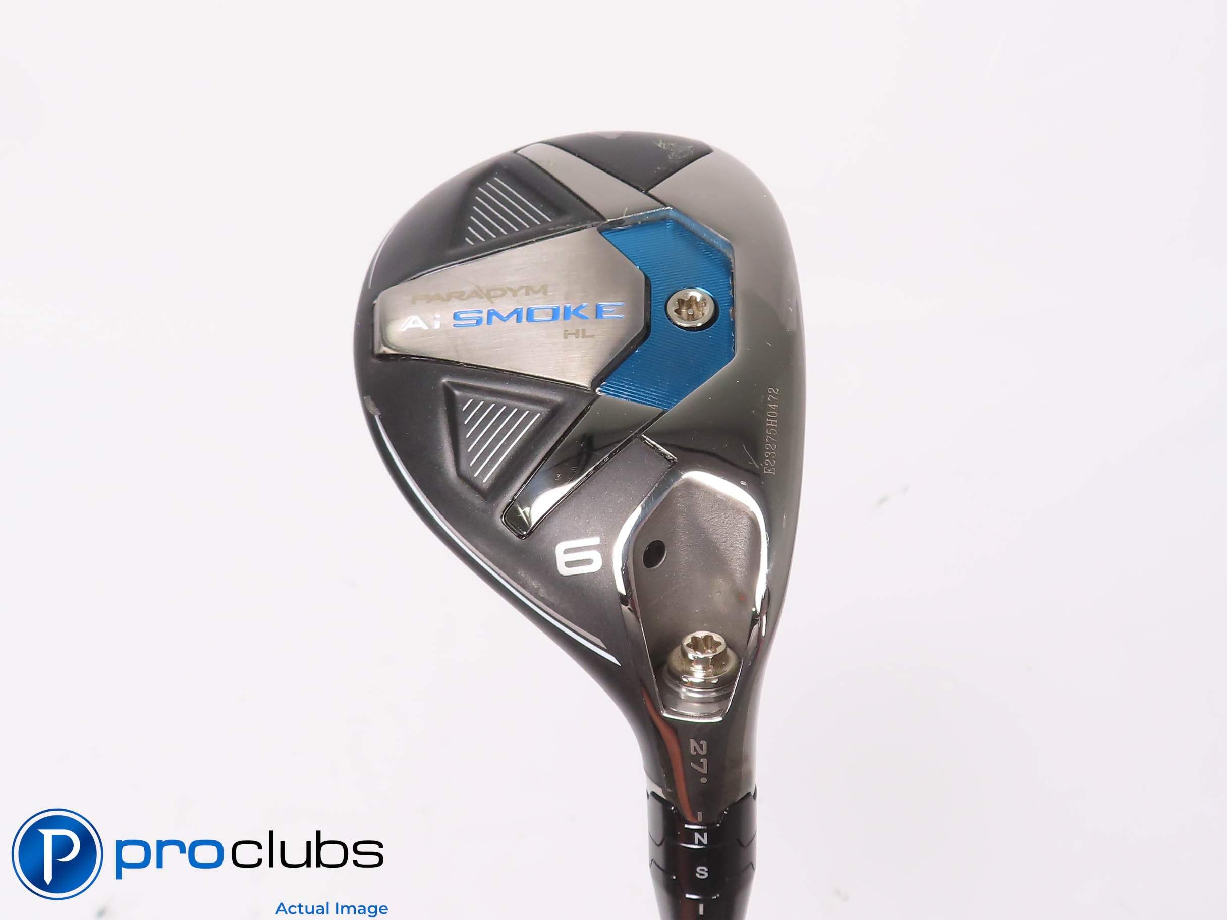 Callaway Ai Smoke HL 27* 6 Hybrid - KBS PGI 100g X-Flex - 451736