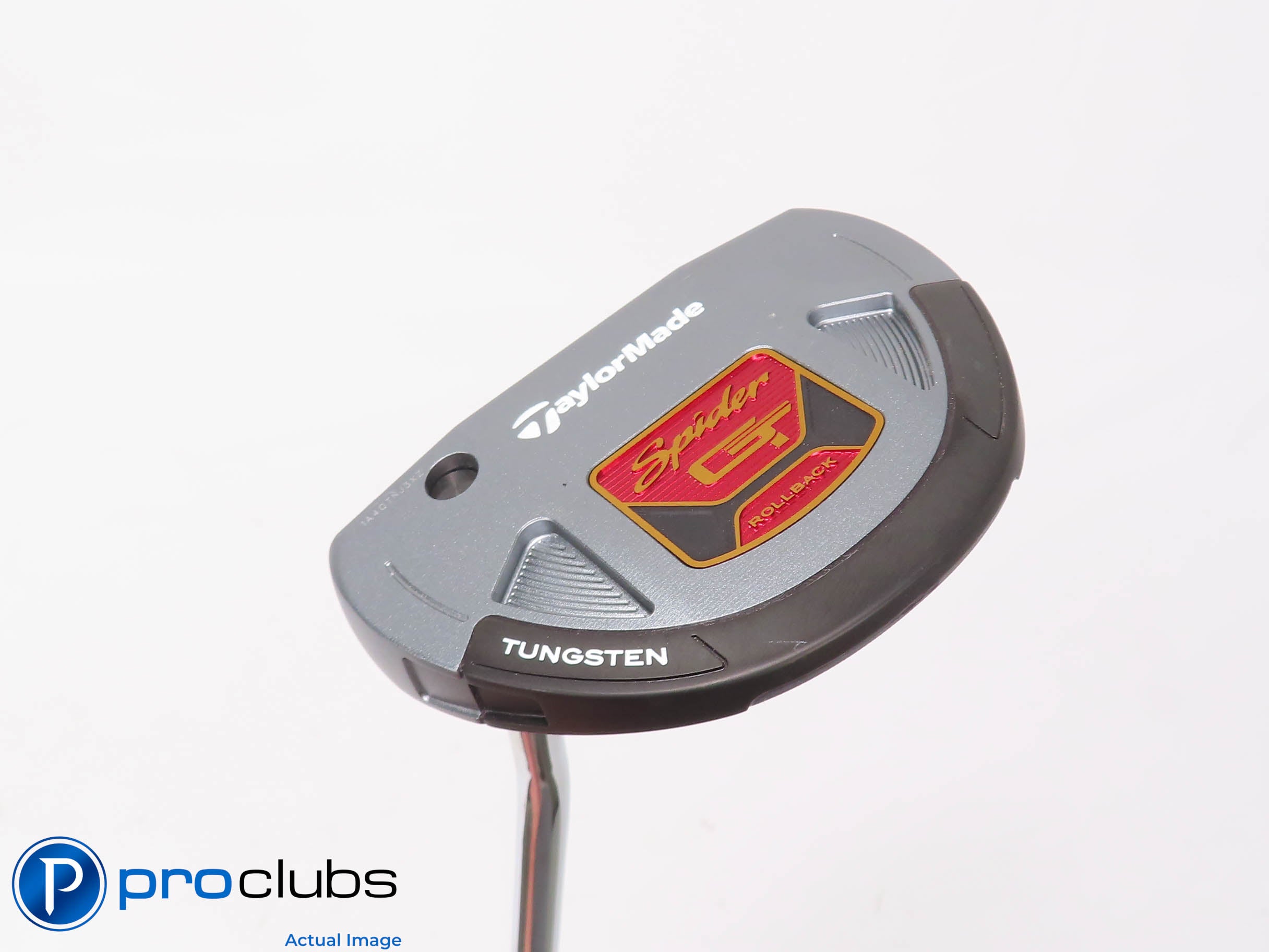 Nice Left Handed TaylorMade Spider GT Rollback Single Bend 35" PUTTER 451841