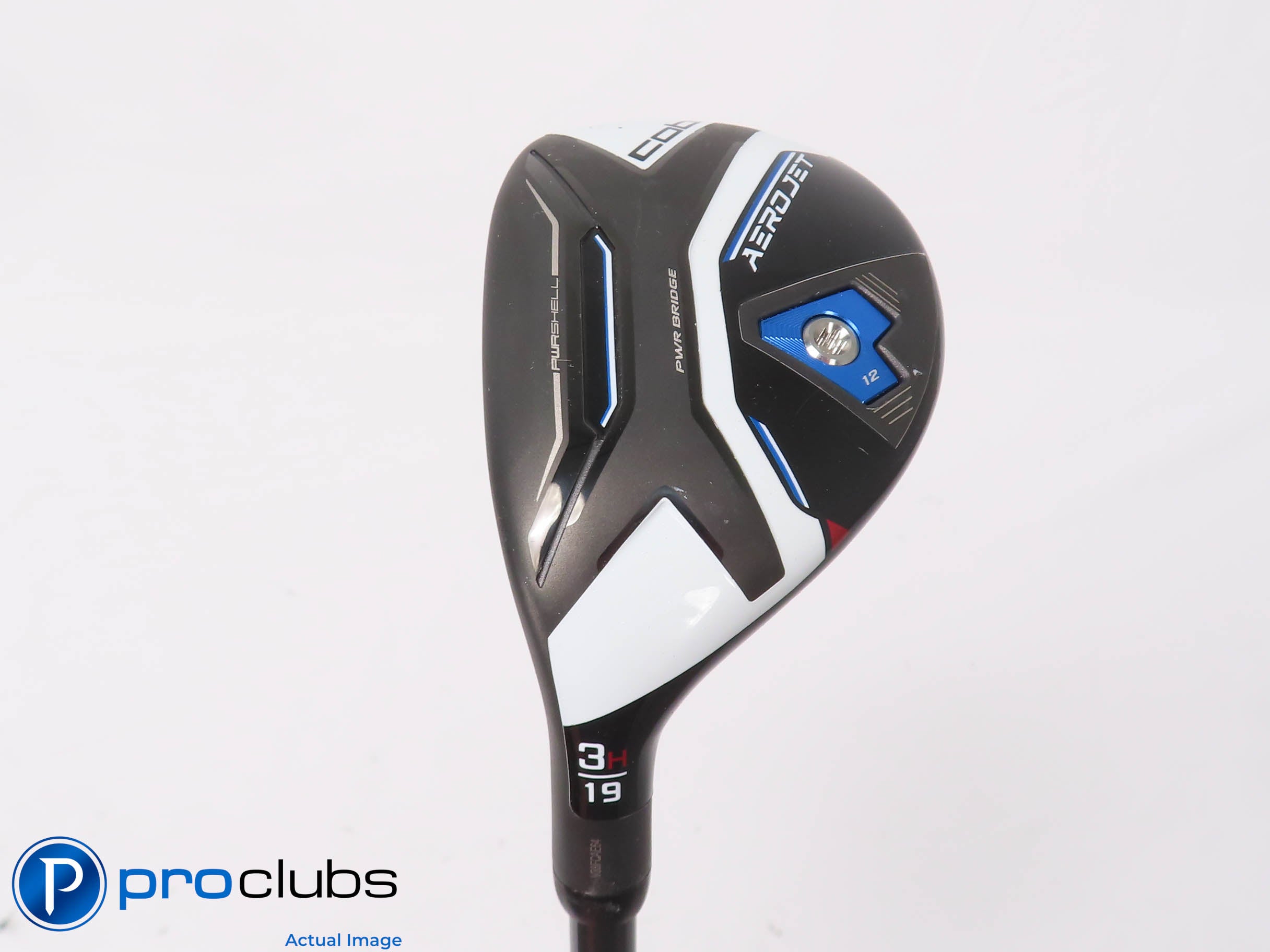Left Handed Cobra AEROJET 19* 3 HYBRID - Riptide 80g 5.5 Regular Flex 451174