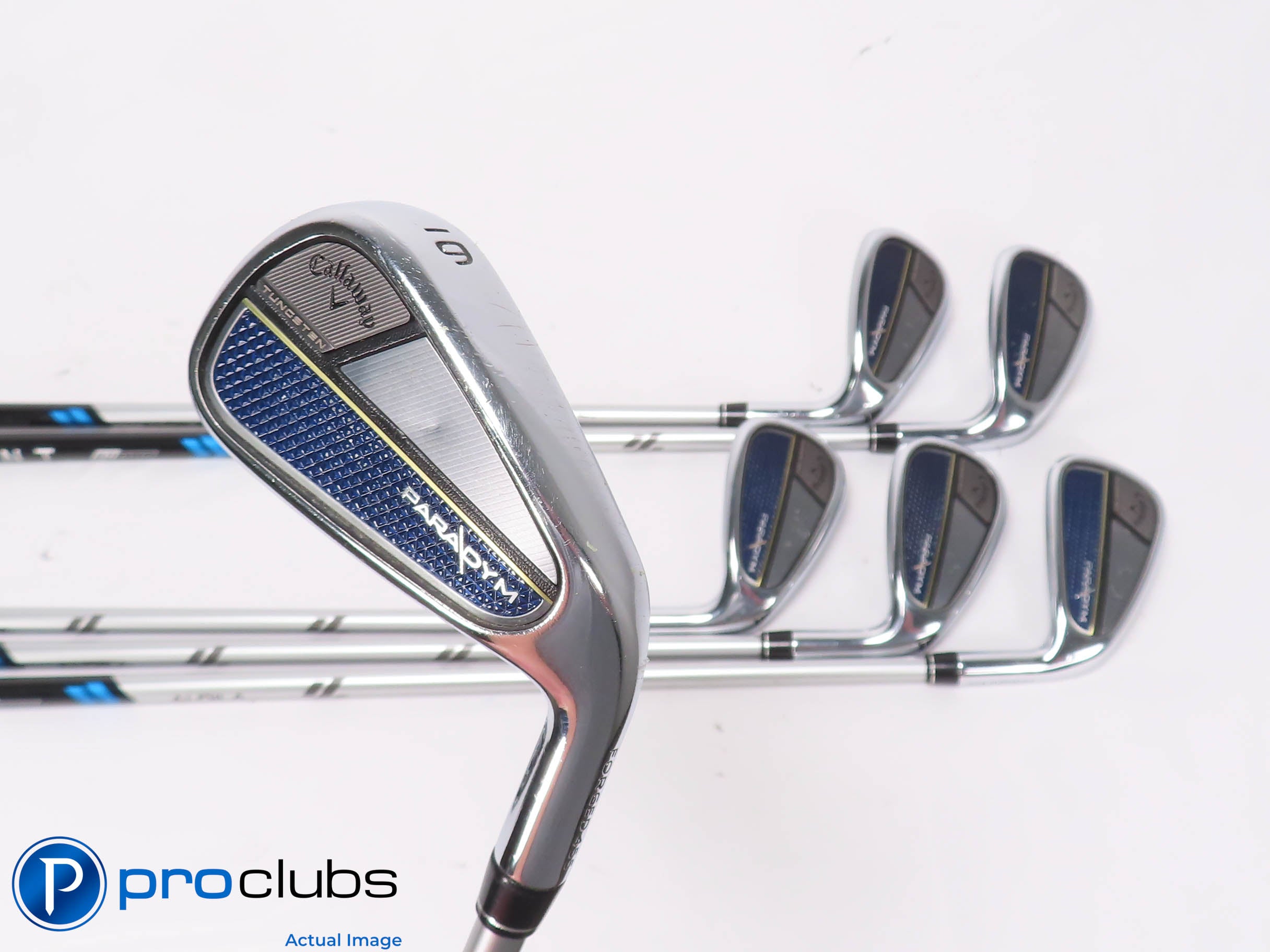 Callaway PARADYM 6-PW,AW IRON SET - Ascent 50 Senior Flex Graphite -1" 451461