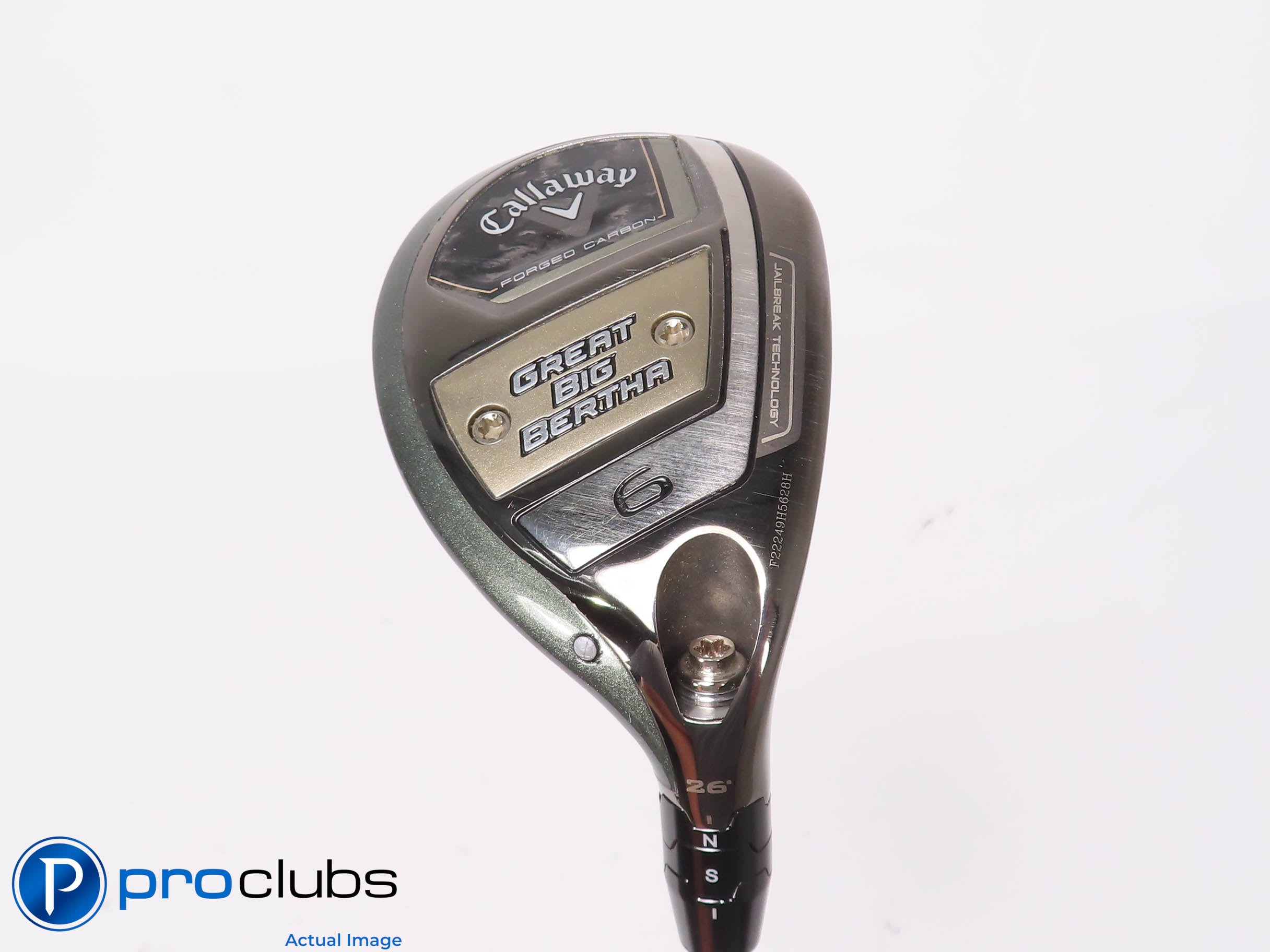 Callaway '23 Great Big Bertha 26* 6 Hybrid - Vanquish 50g Stiff Flex - 451750