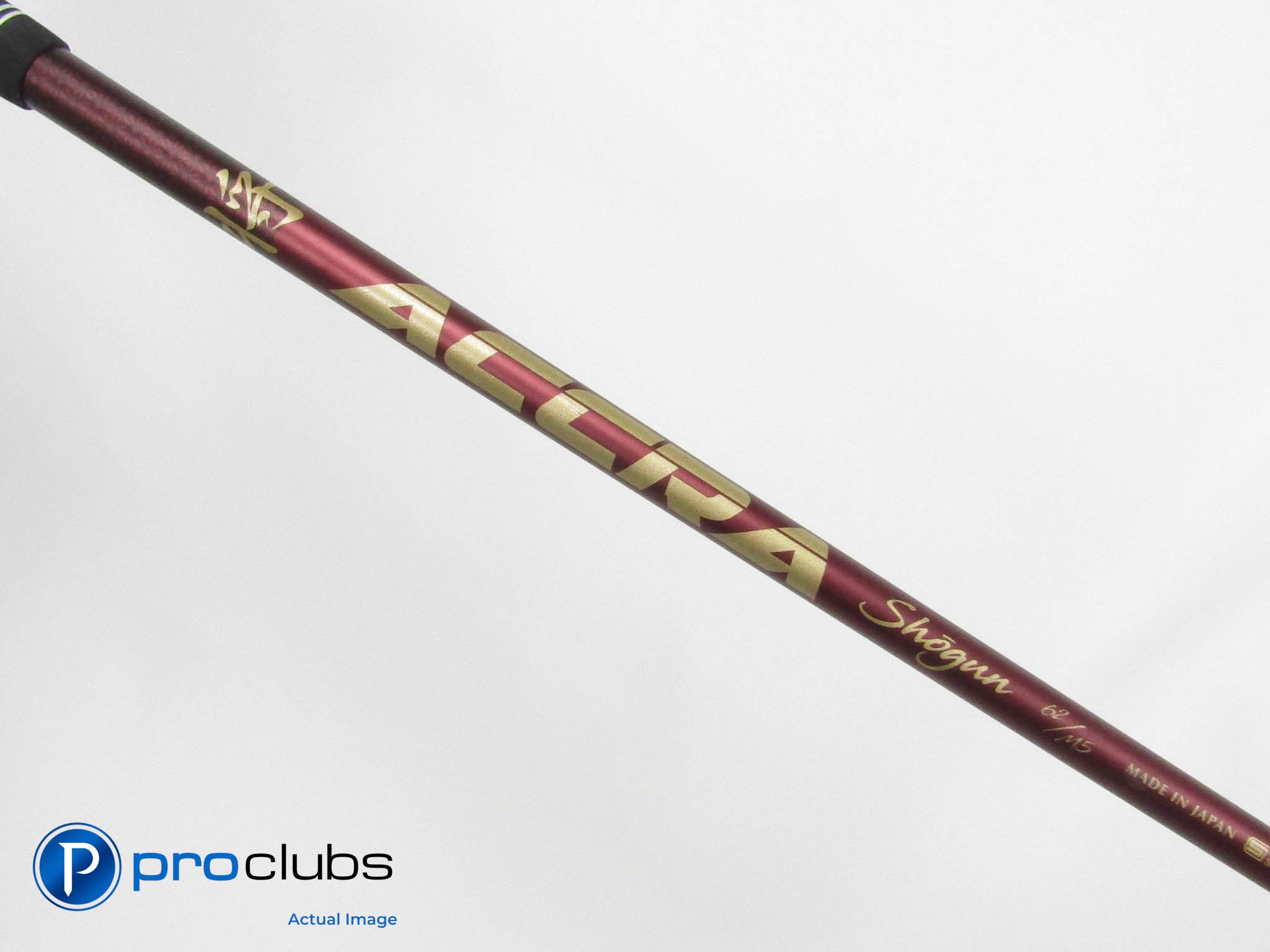 ACCRA Shogun Red 62 M5 X-Flex DEMO Driver Shaft w/ Titleist Tip #449969